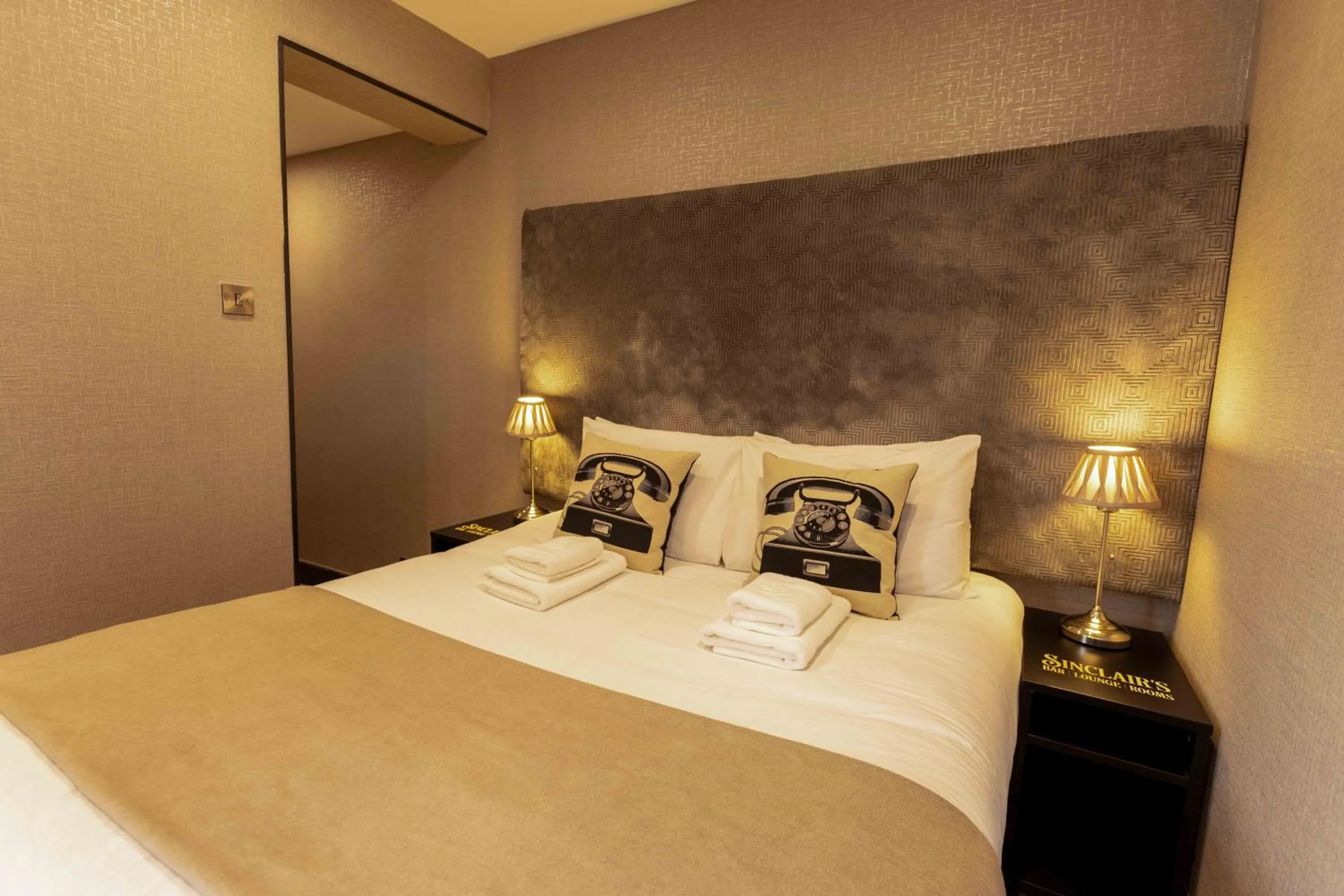 Bedroom in Sinclair's Rooms