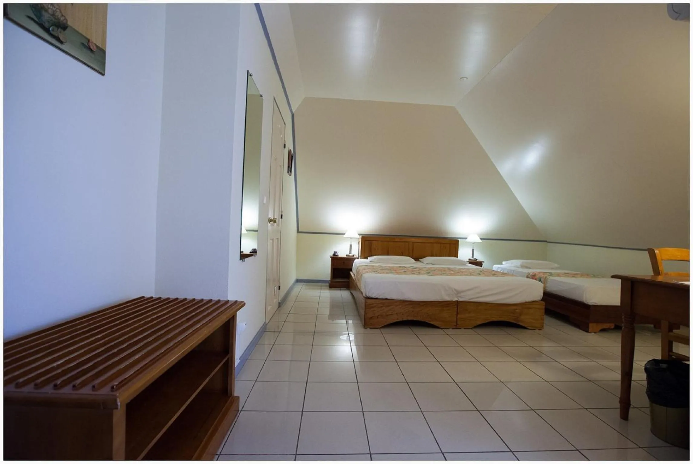 Bedroom, Bed in La Fournaise Hotel Restaurant