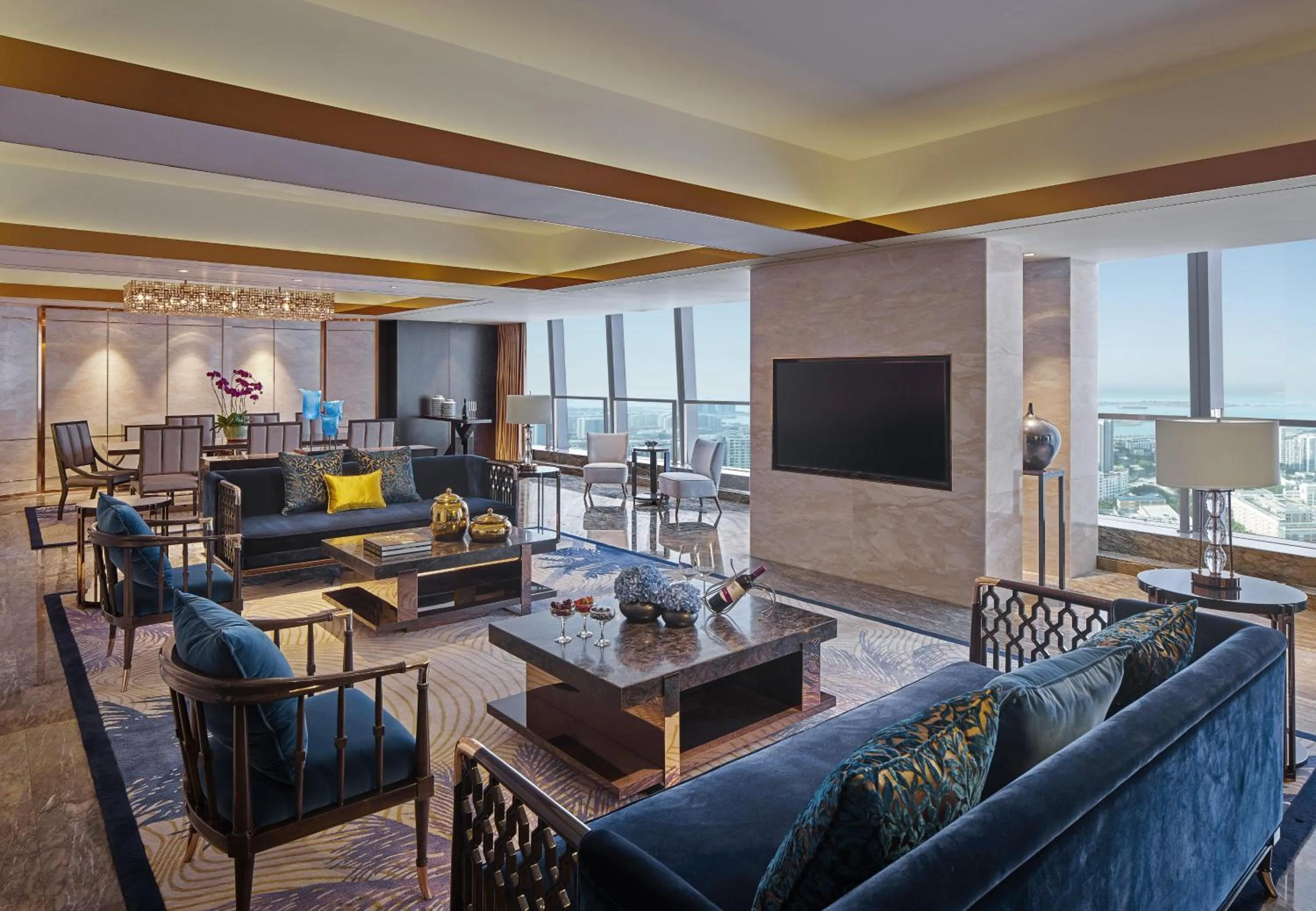 Living room in Hilton Haikou