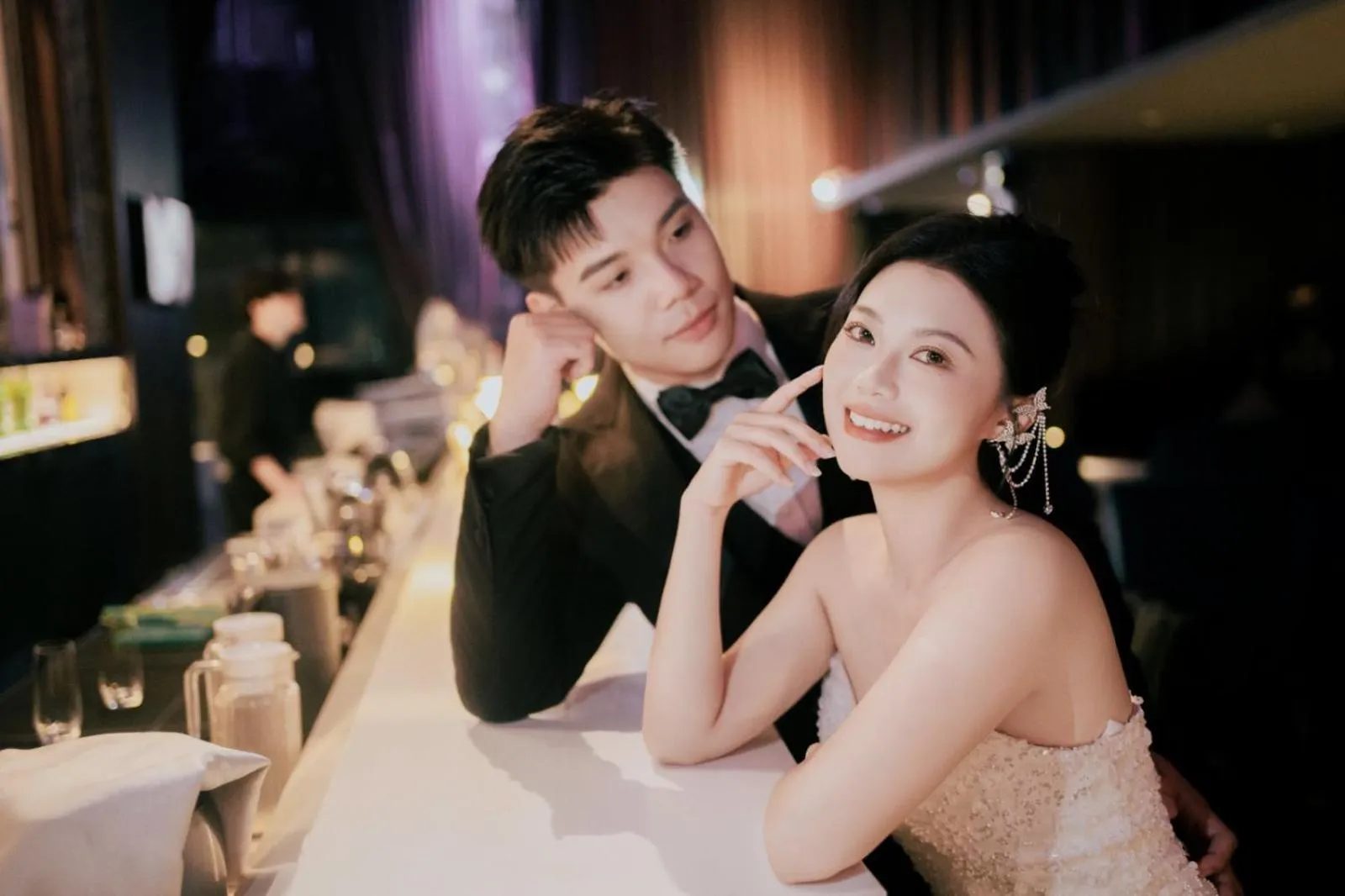 Lounge or bar in Hilton Haikou