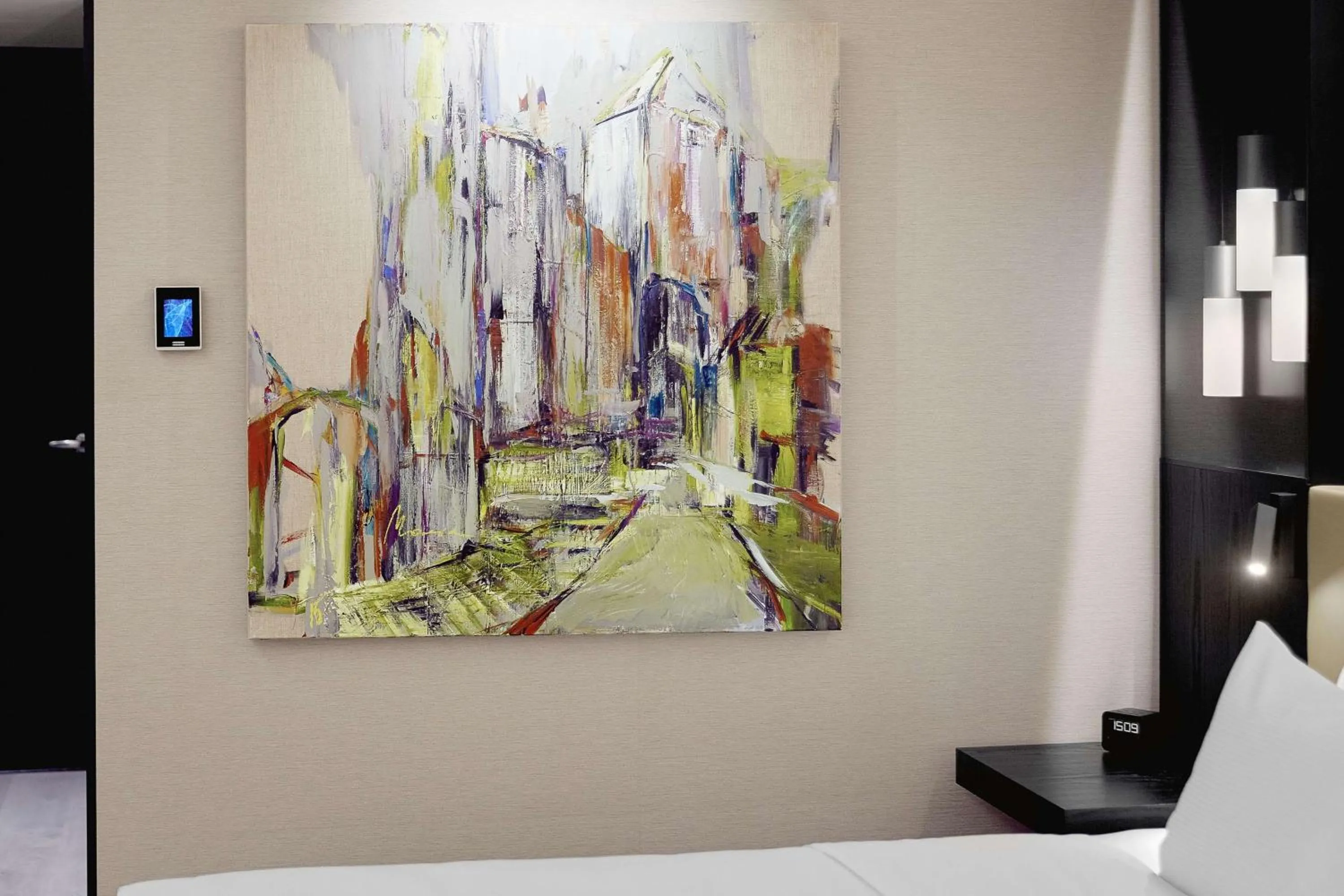 Bed in Hilton Tallinn Park