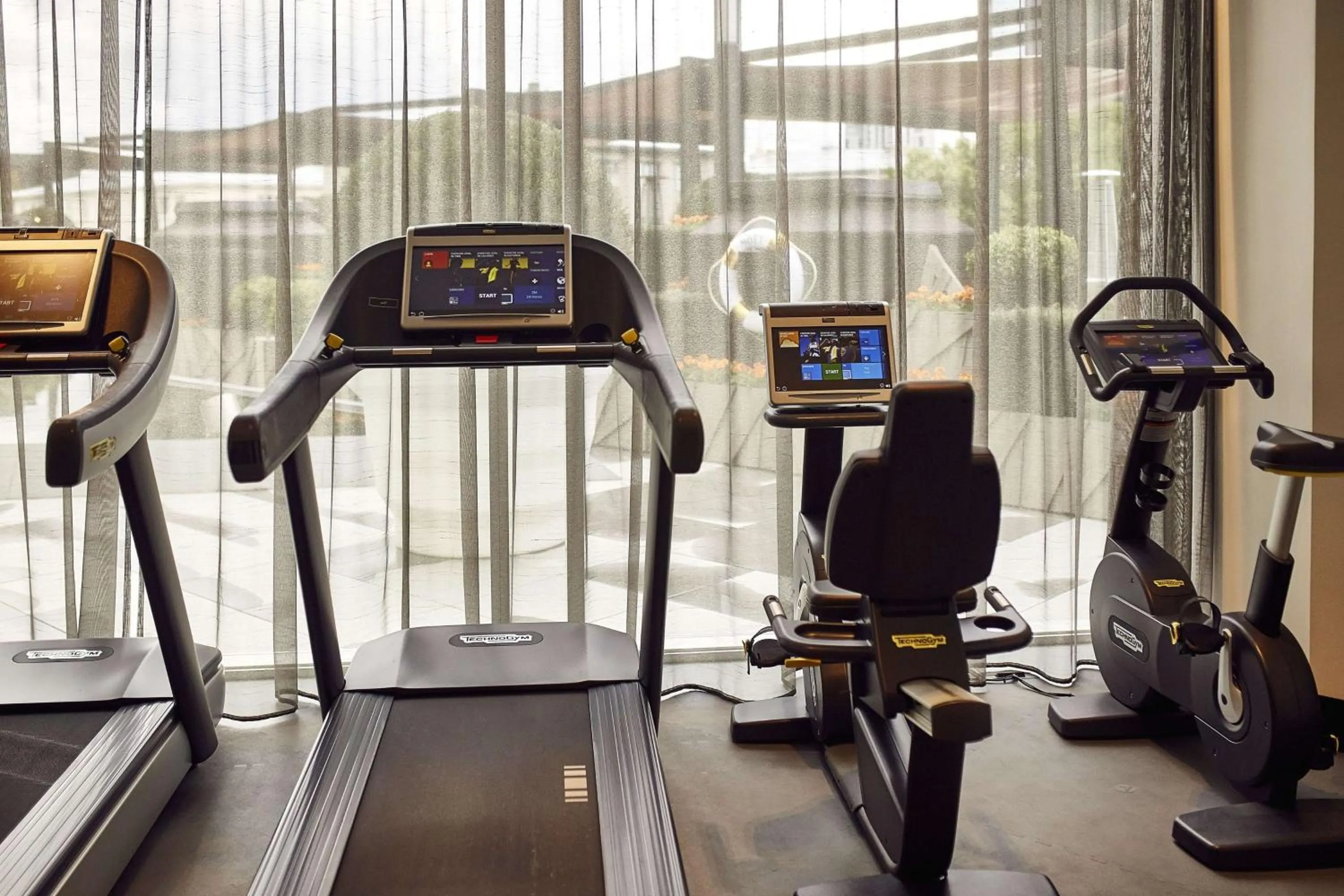 Fitness centre/facilities in Hilton Tallinn Park