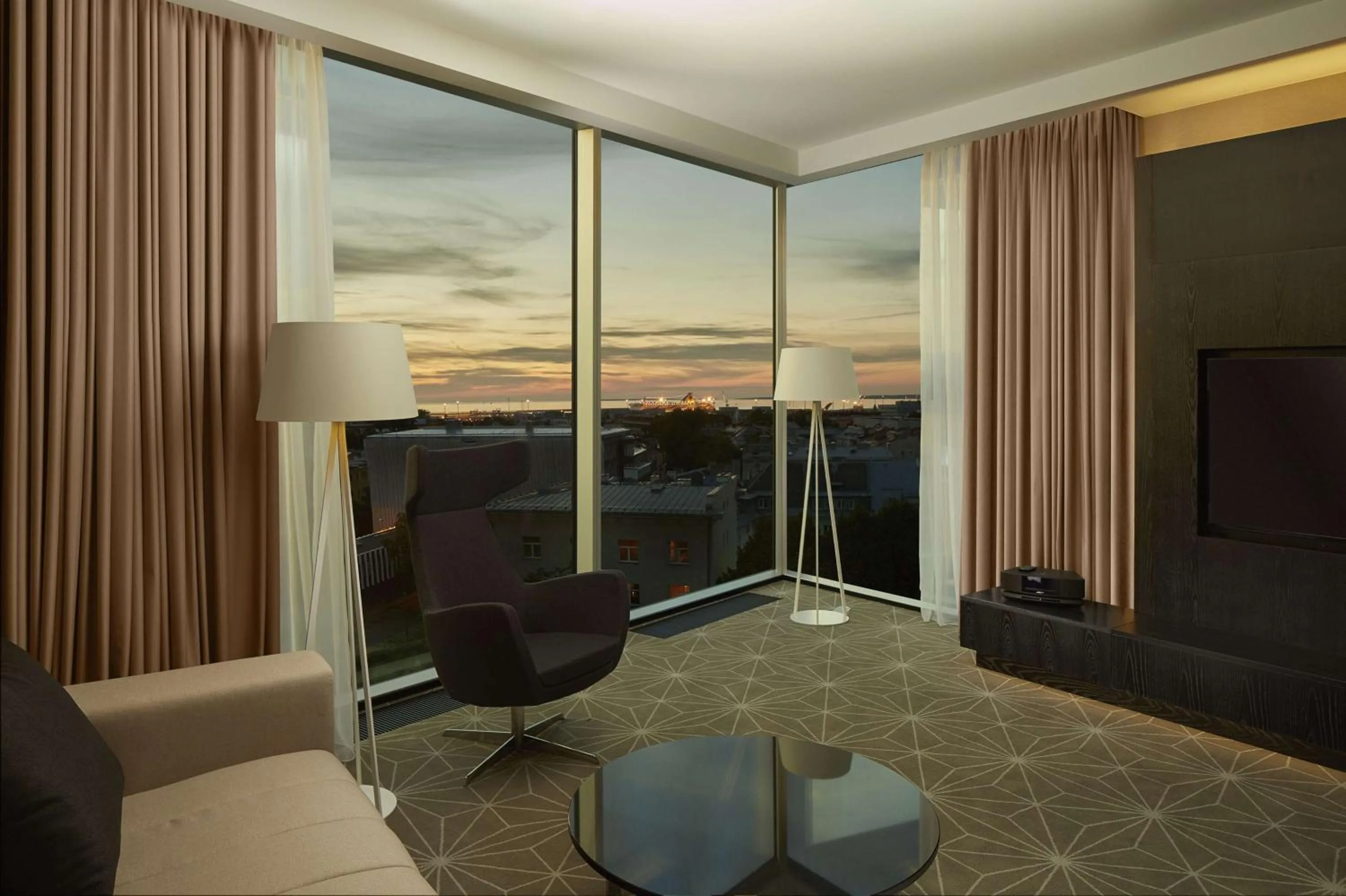 Bed in Hilton Tallinn Park