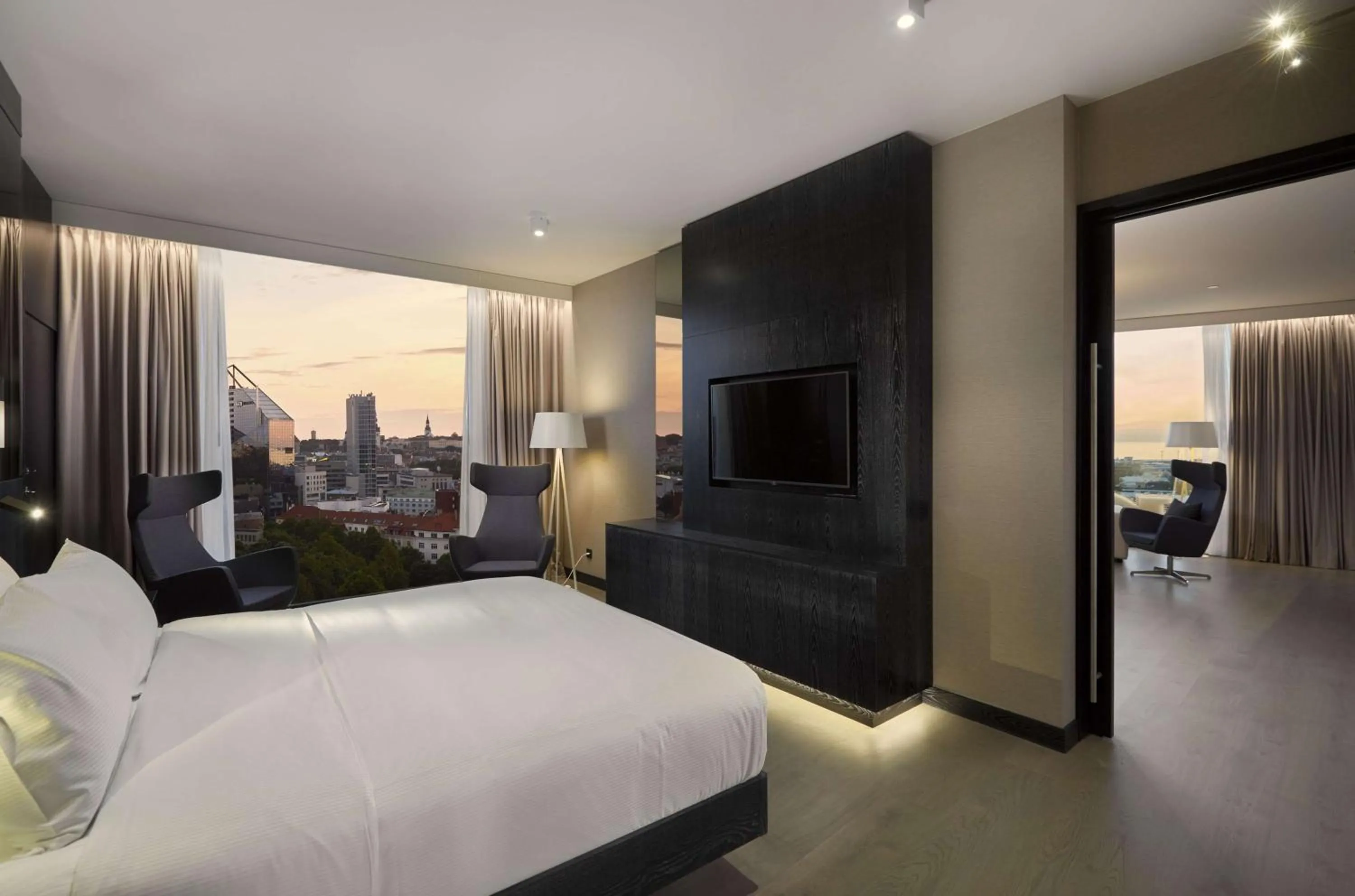 Bed in Hilton Tallinn Park