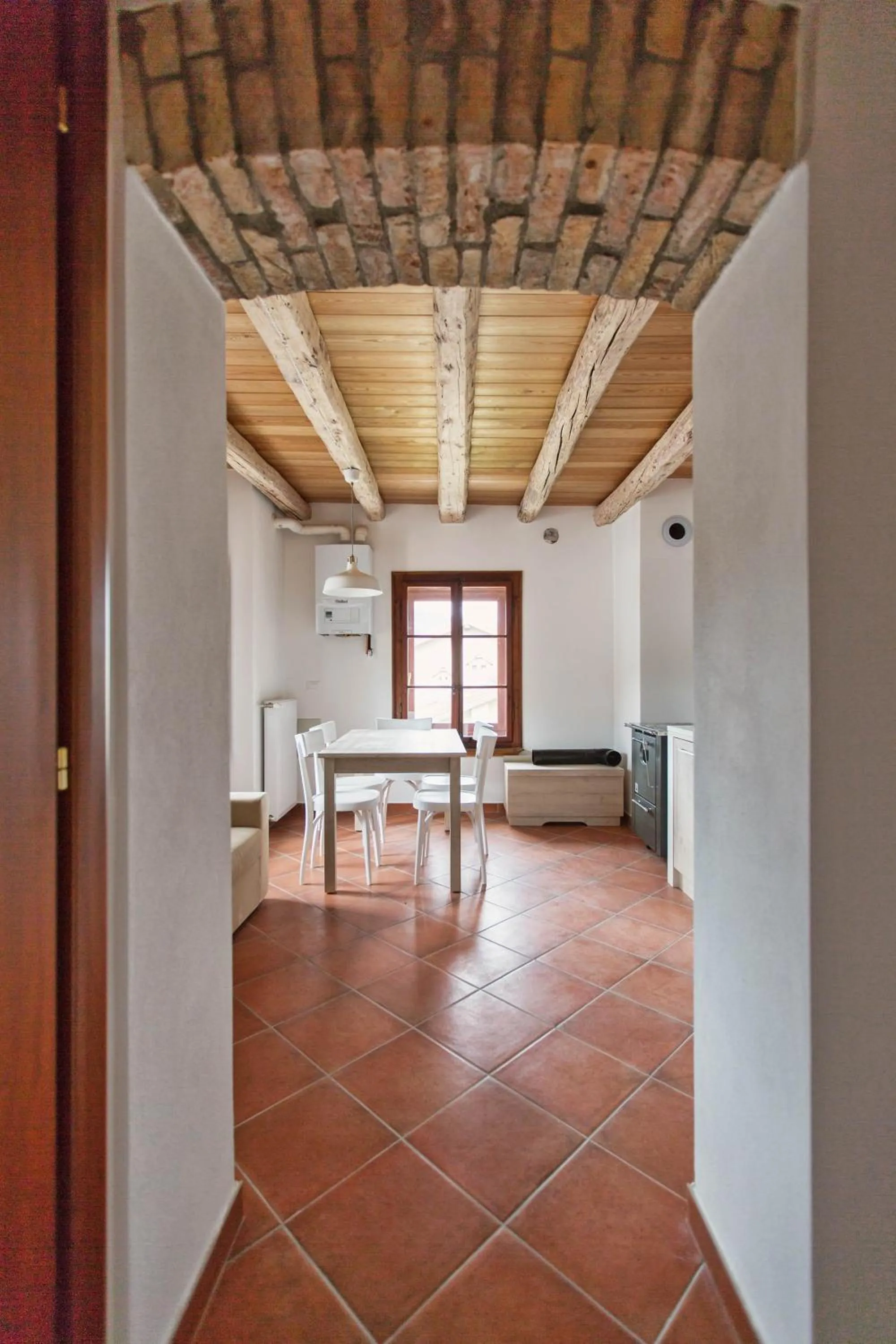 Kitchen or kitchenette in Albergo Diffuso "Col Gentile" Socchieve