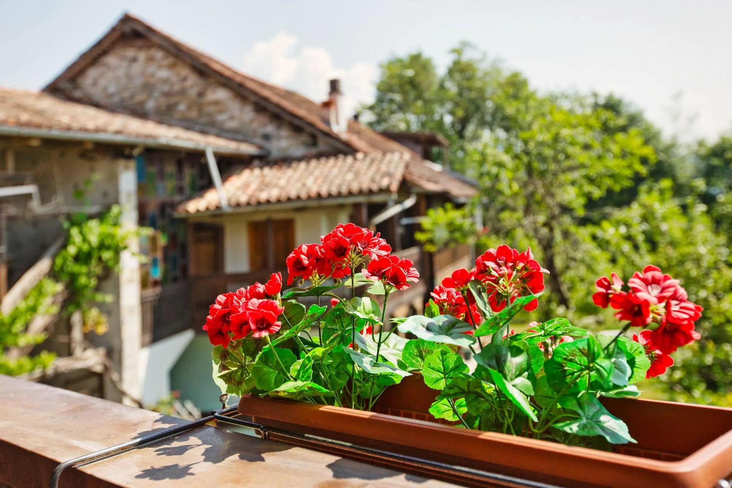 Balcony/Terrace in Albergo Diffuso "Col Gentile" Socchieve