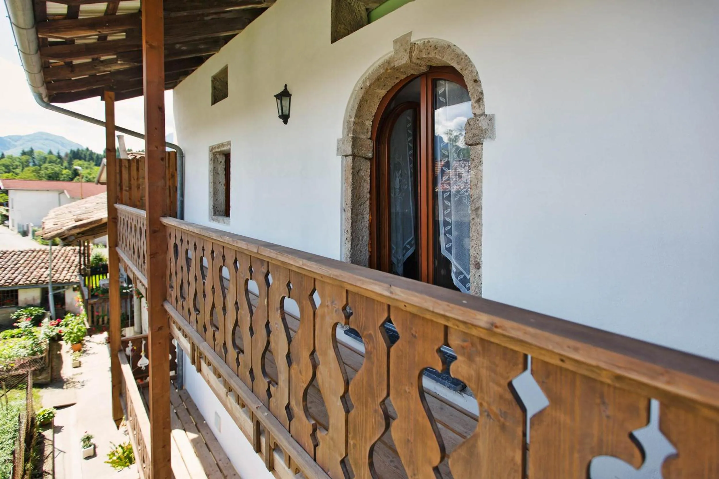 Balcony/Terrace in Albergo Diffuso "Col Gentile" Socchieve