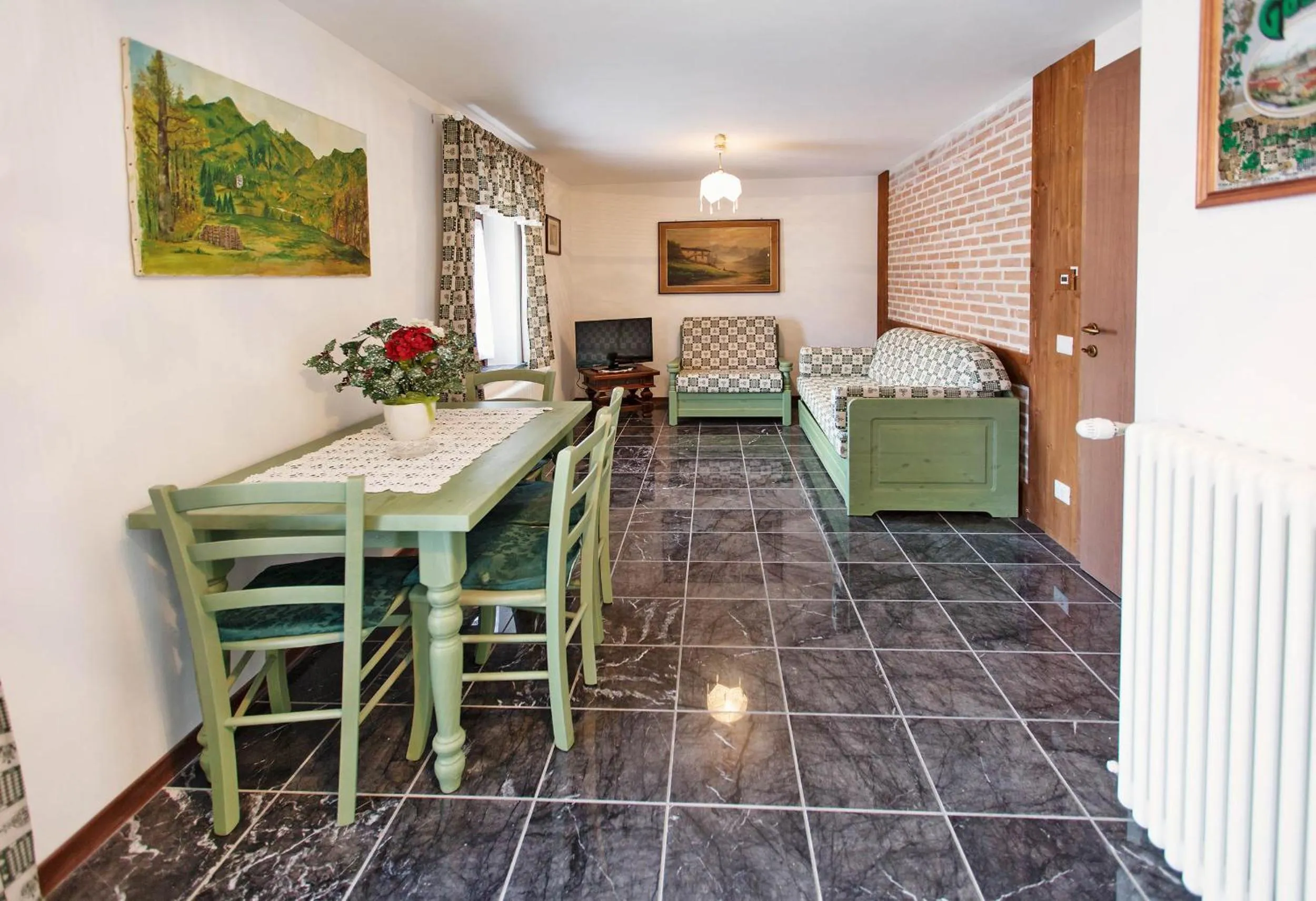 Living room in Albergo Diffuso "Col Gentile" Socchieve