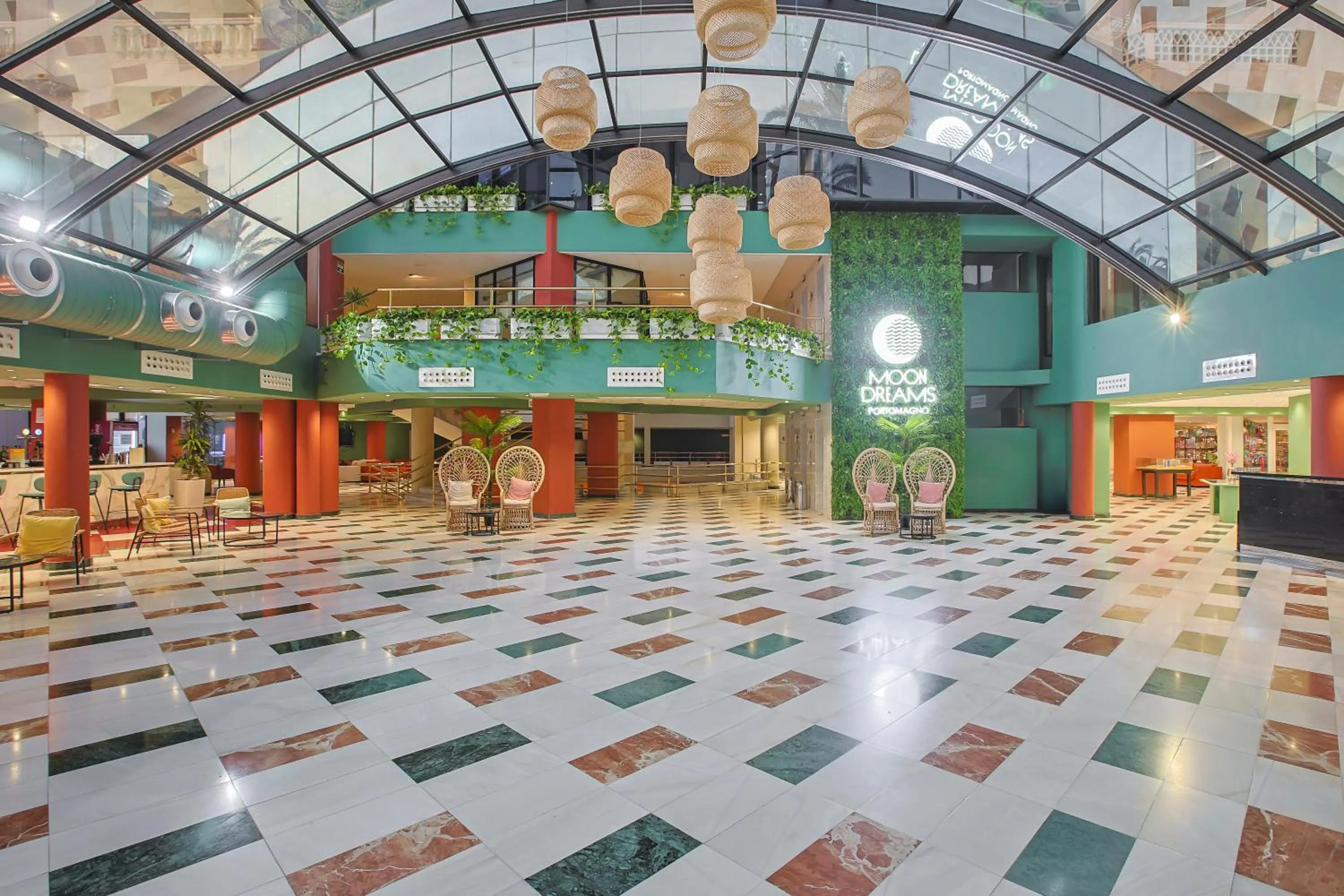 Lobby or reception in Hotel Moon Dreams Portomagno