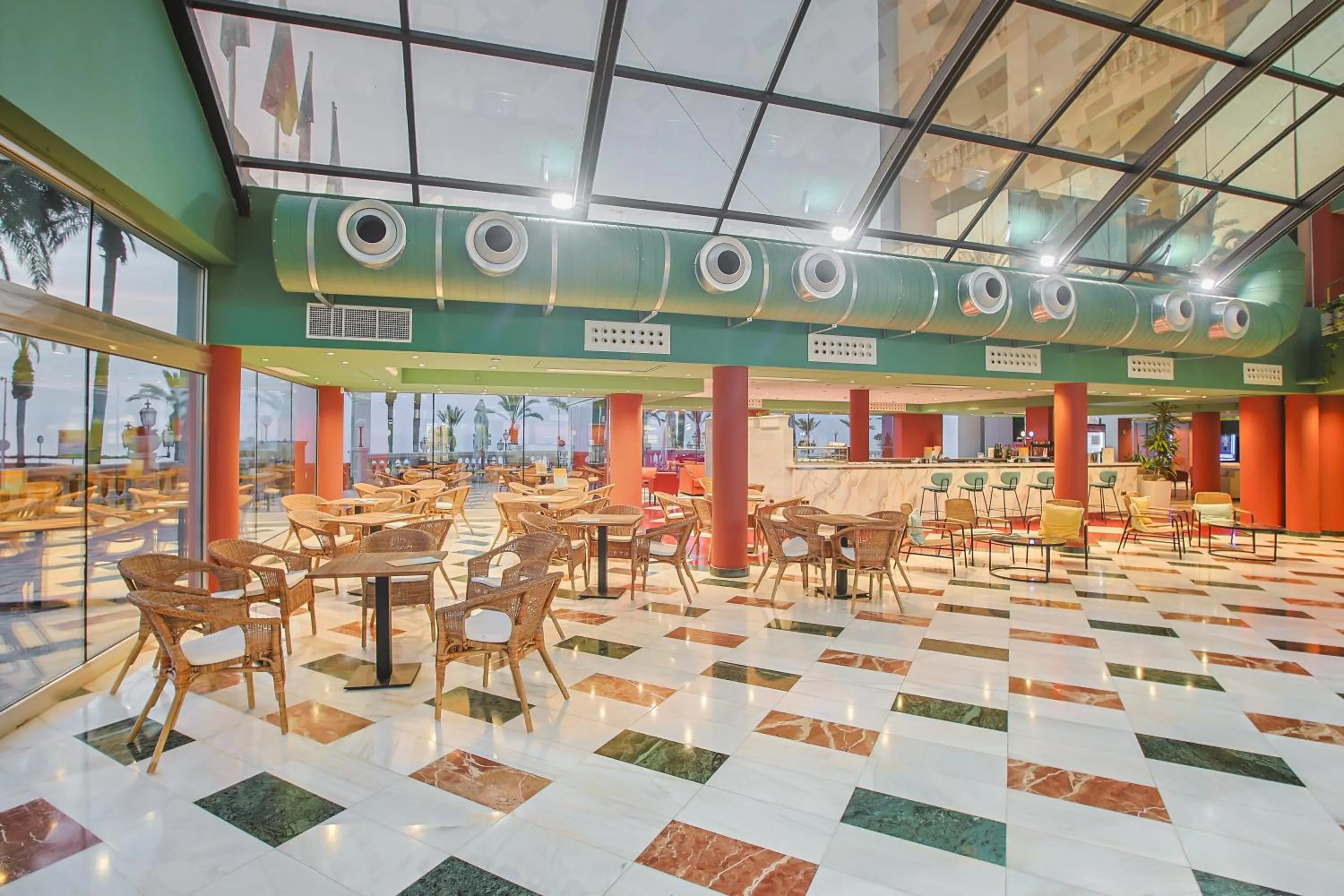 Lounge or bar in Hotel Moon Dreams Portomagno