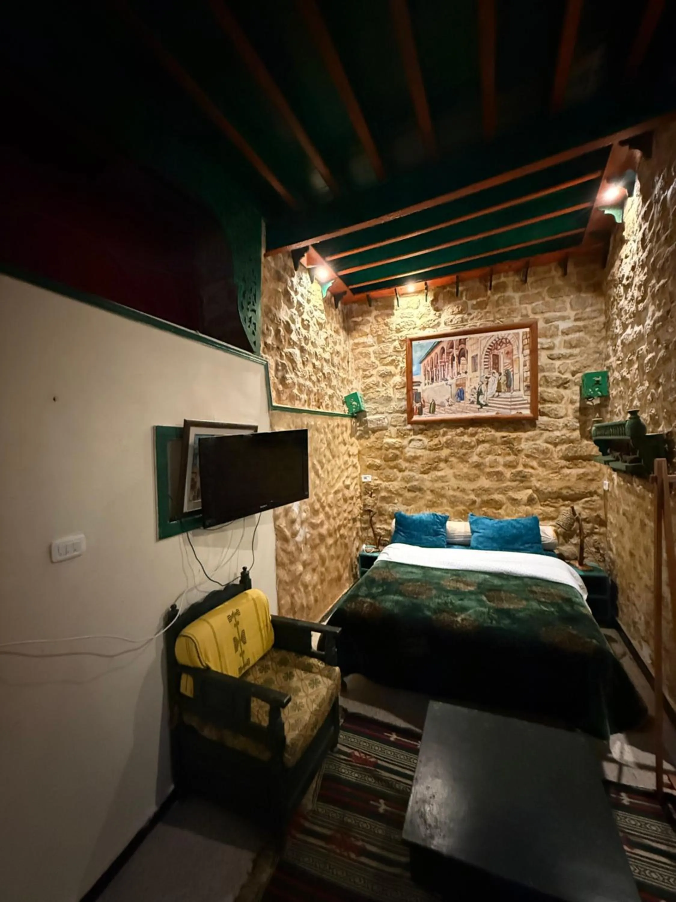 Bed in Dar kenza Tunis