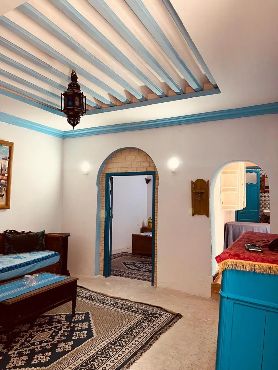 Bed in Dar kenza Tunis