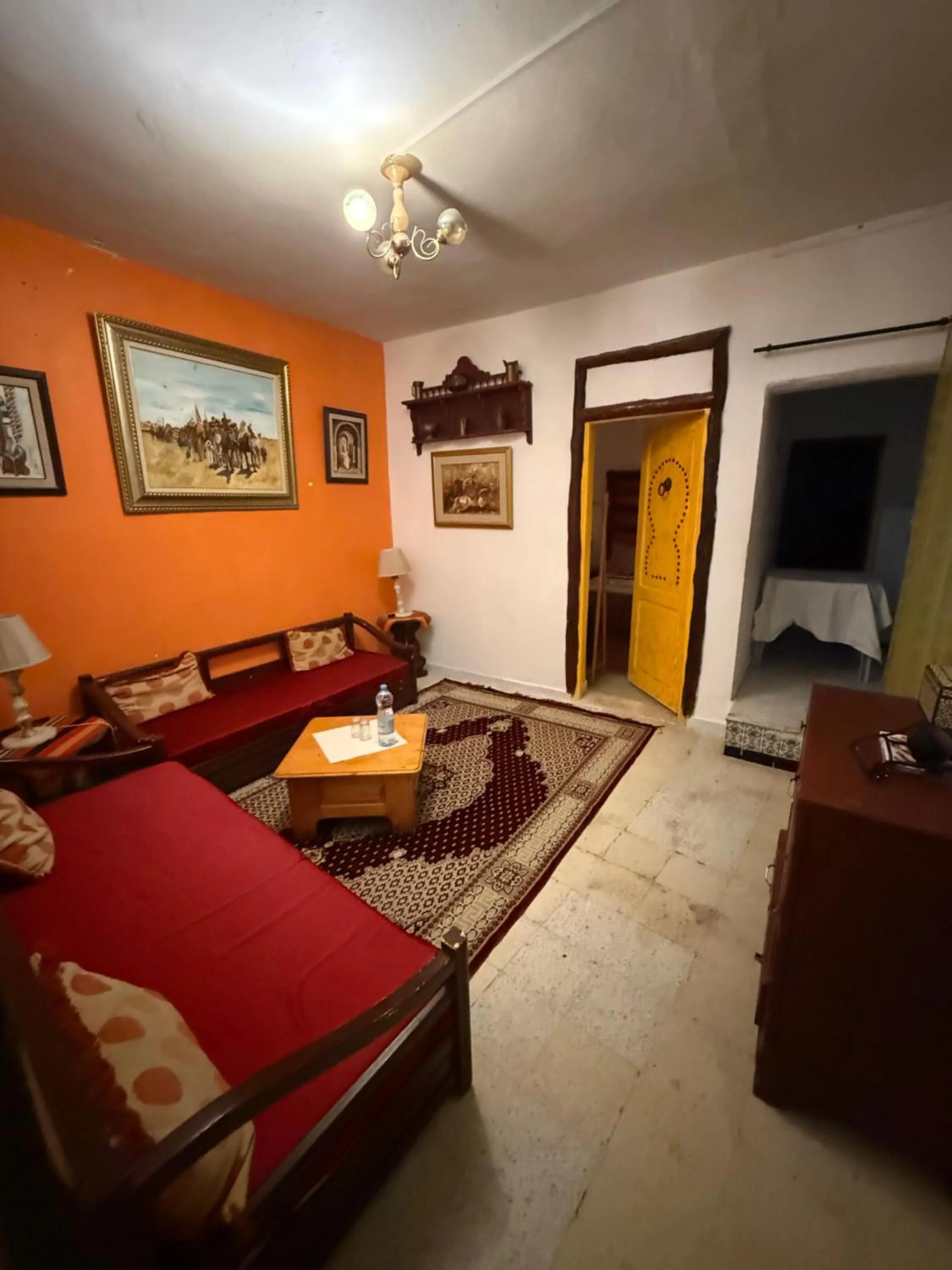 Bed in Dar kenza Tunis