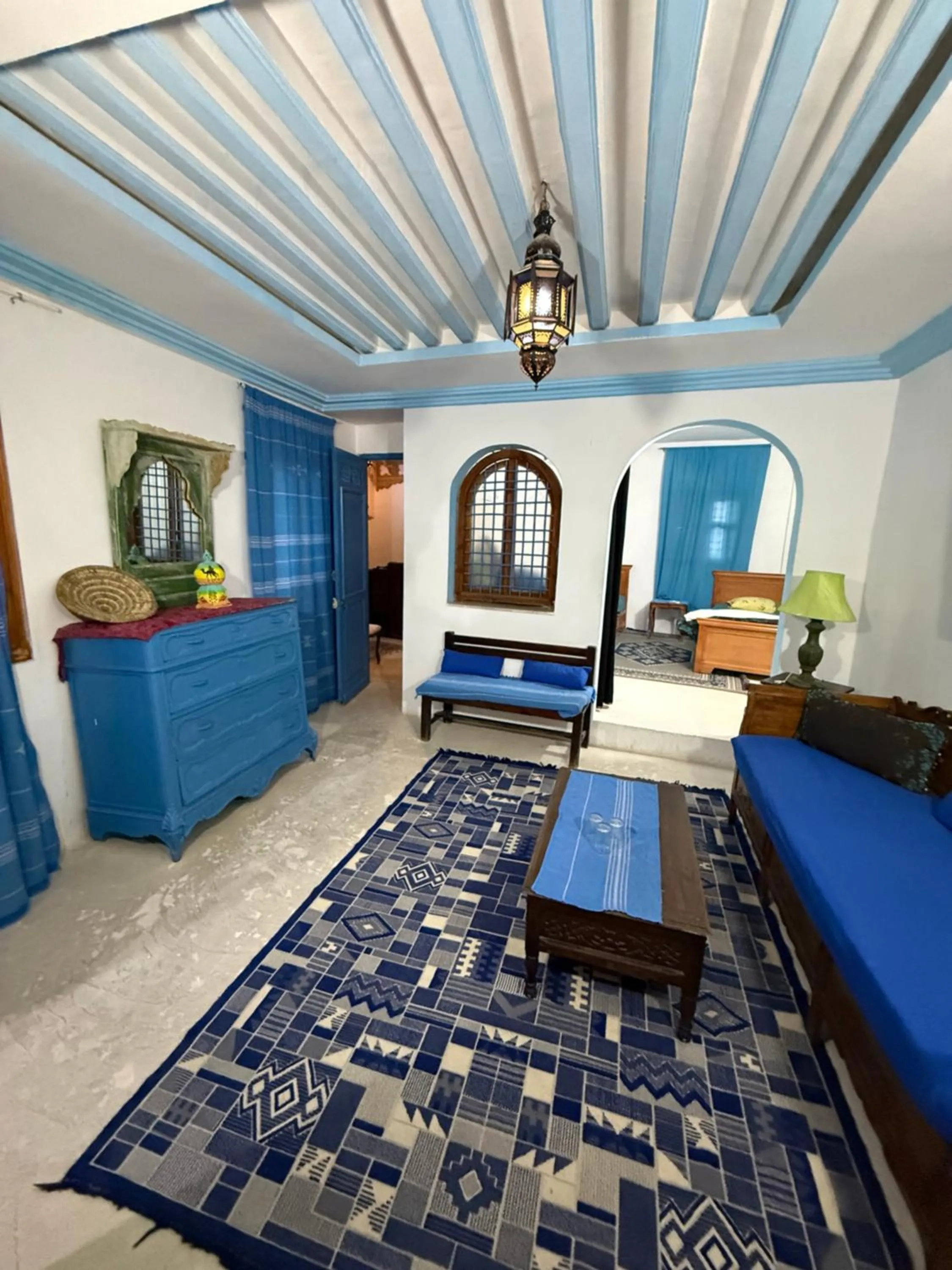 Bed in Dar kenza Tunis