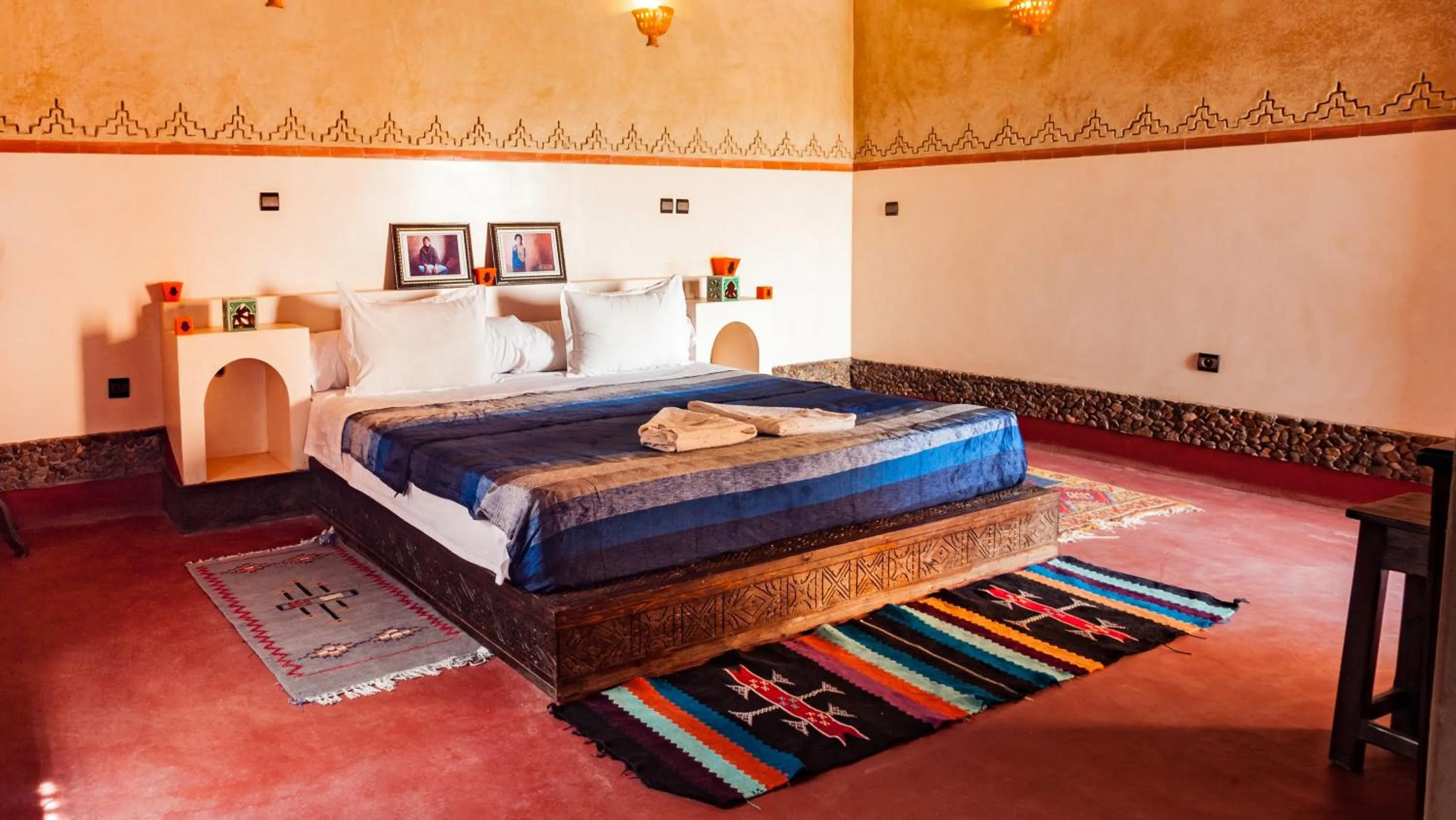 Bed in Ecolodge l'île de Ouarzazate