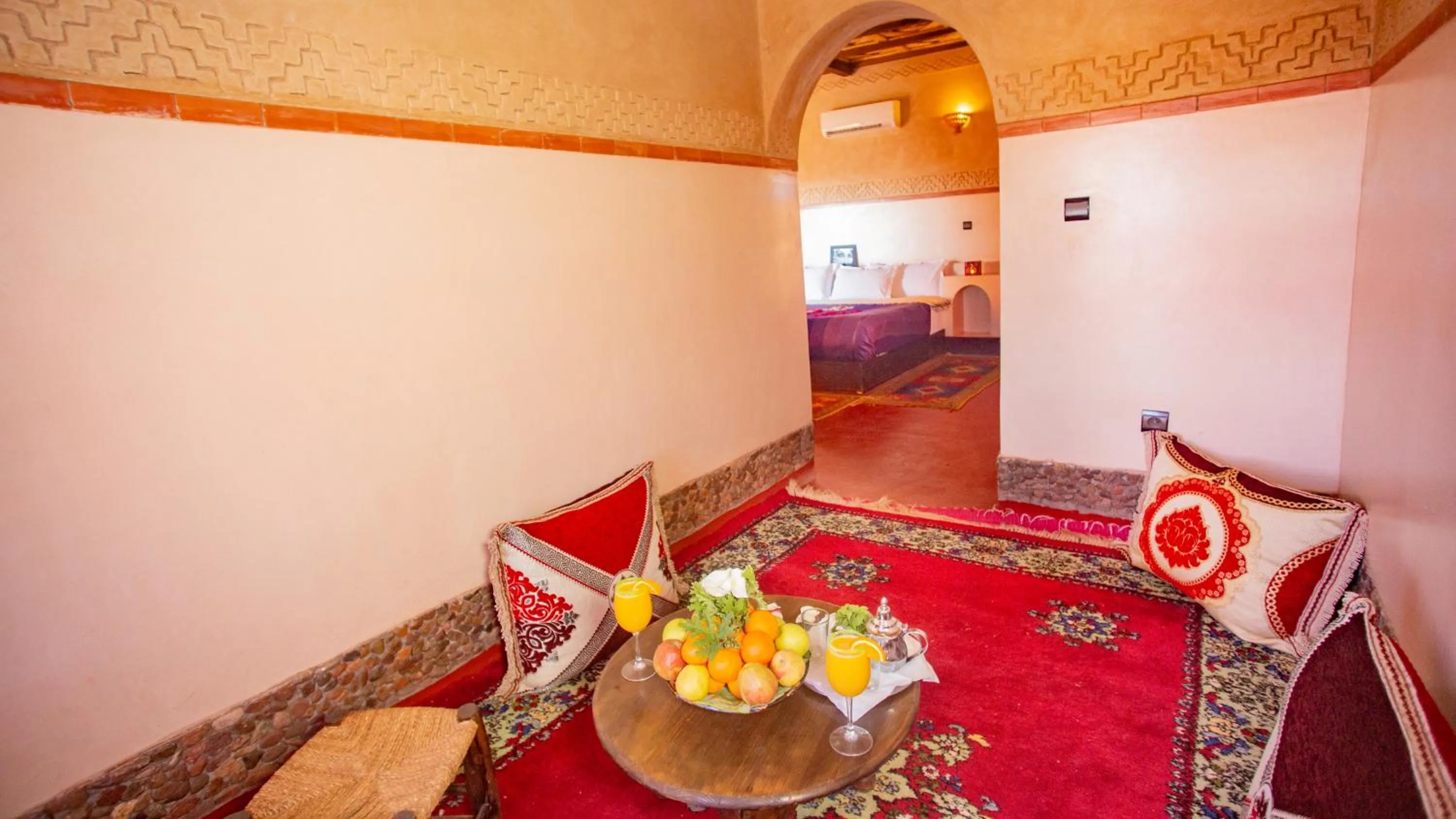 Living room in Ecolodge l'île de Ouarzazate