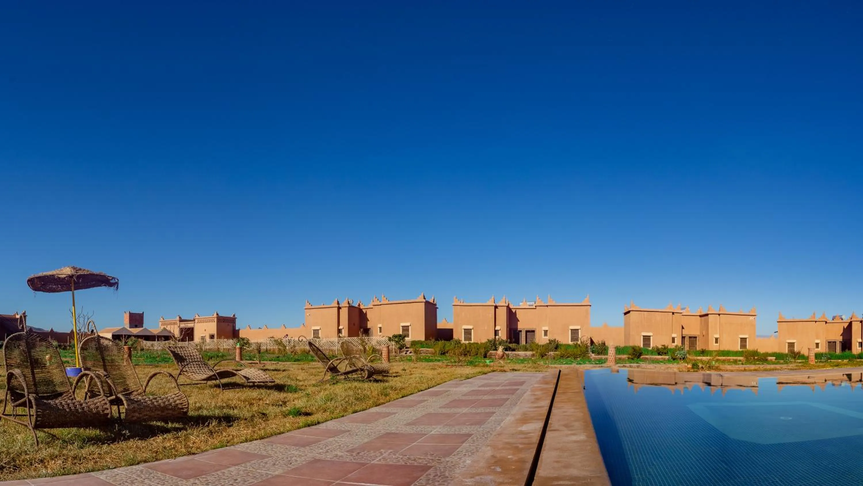 Property building in Ecolodge l'île de Ouarzazate
