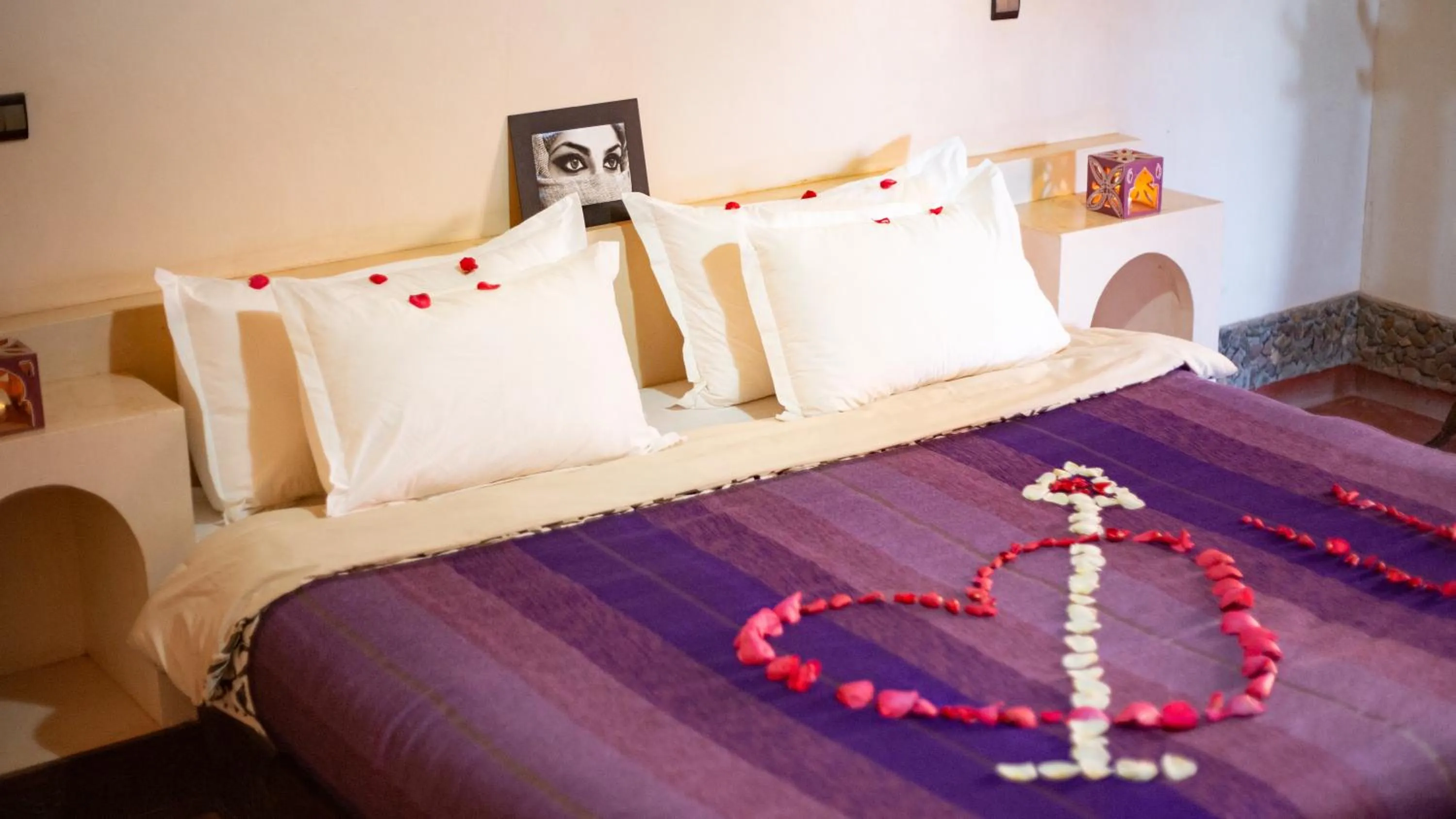 Decorative detail in Ecolodge l'île de Ouarzazate