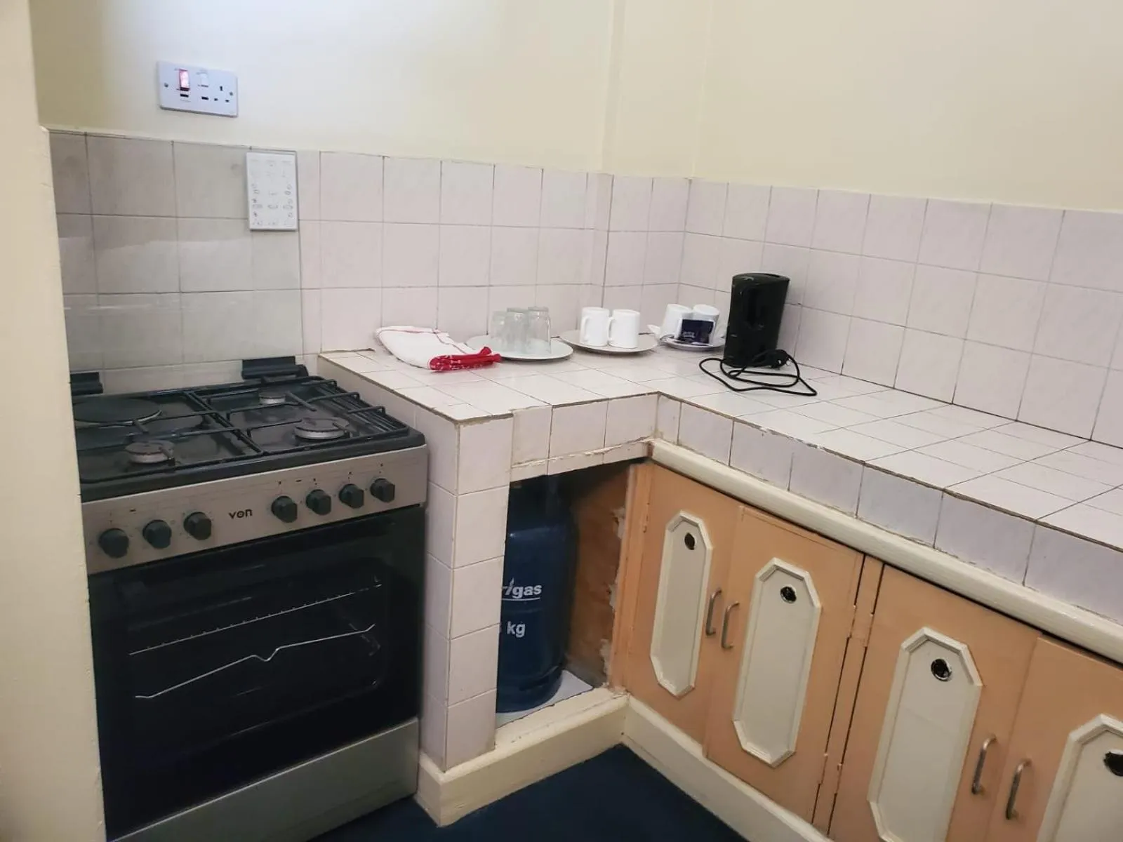 Kitchen or kitchenette in Adventist LMS Guest House & Conference Centre