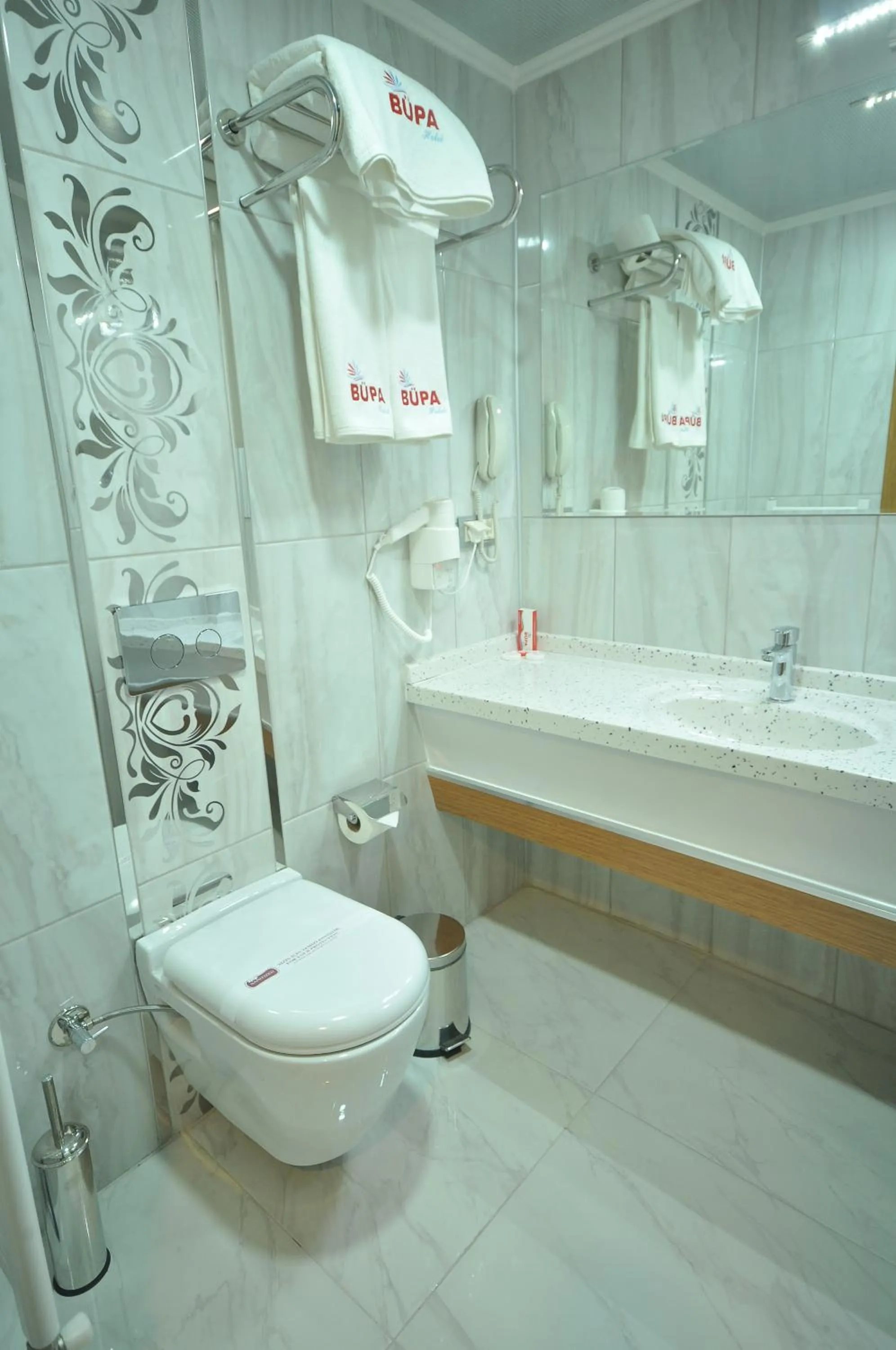 Shower in Bupa Hotel