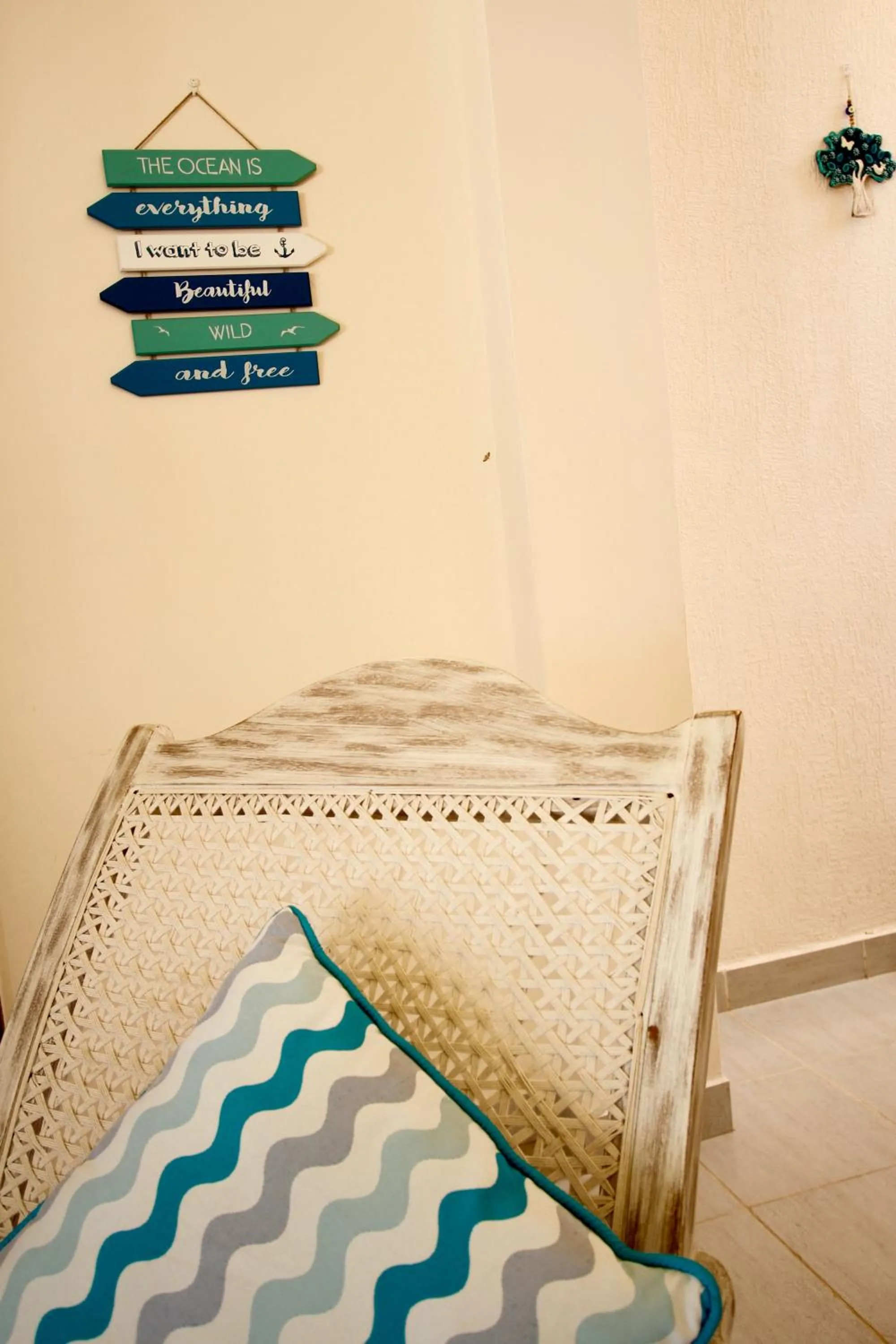 Decorative detail, Bed in The Zubeida Boutique Resort