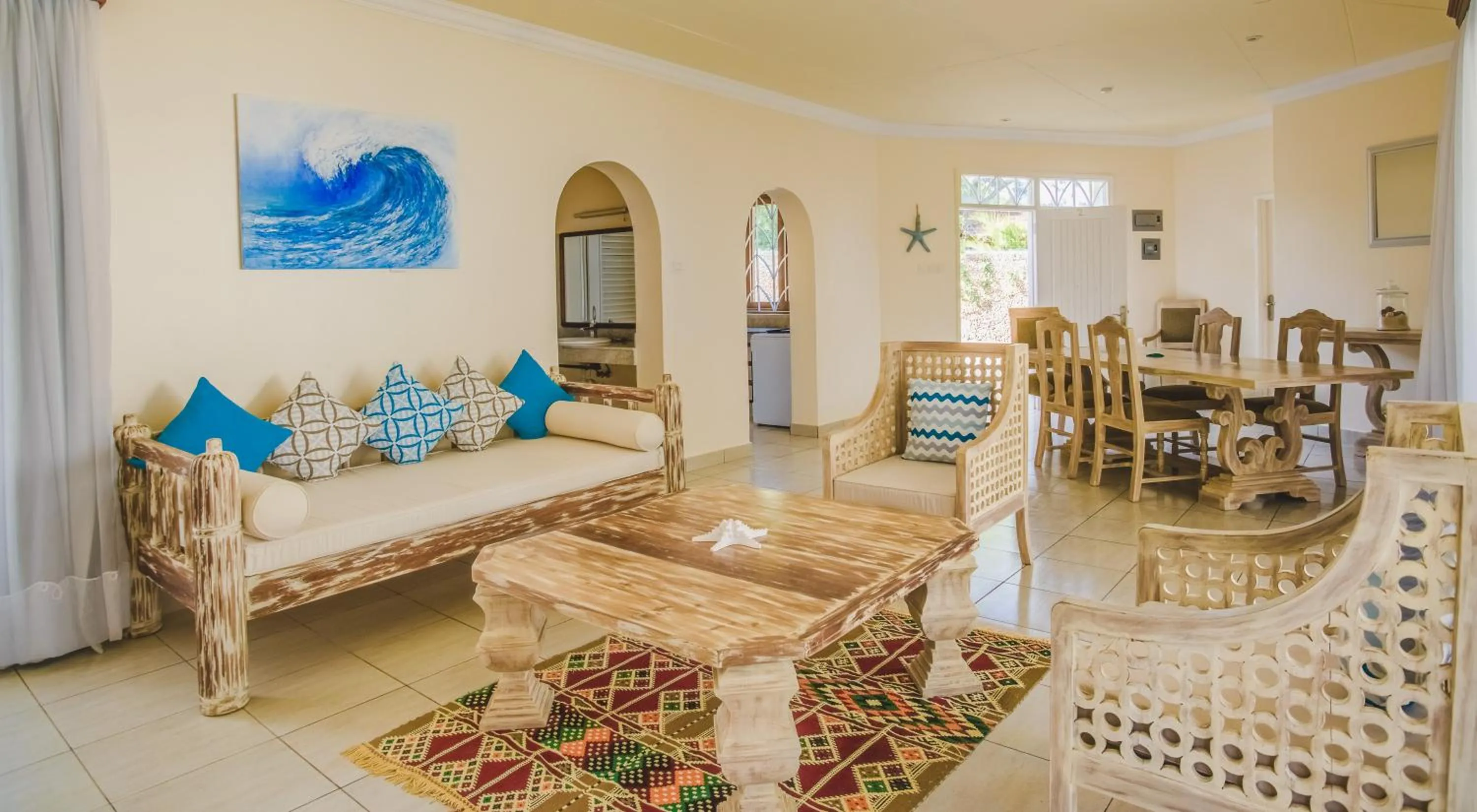 Living room in The Zubeida Boutique Resort
