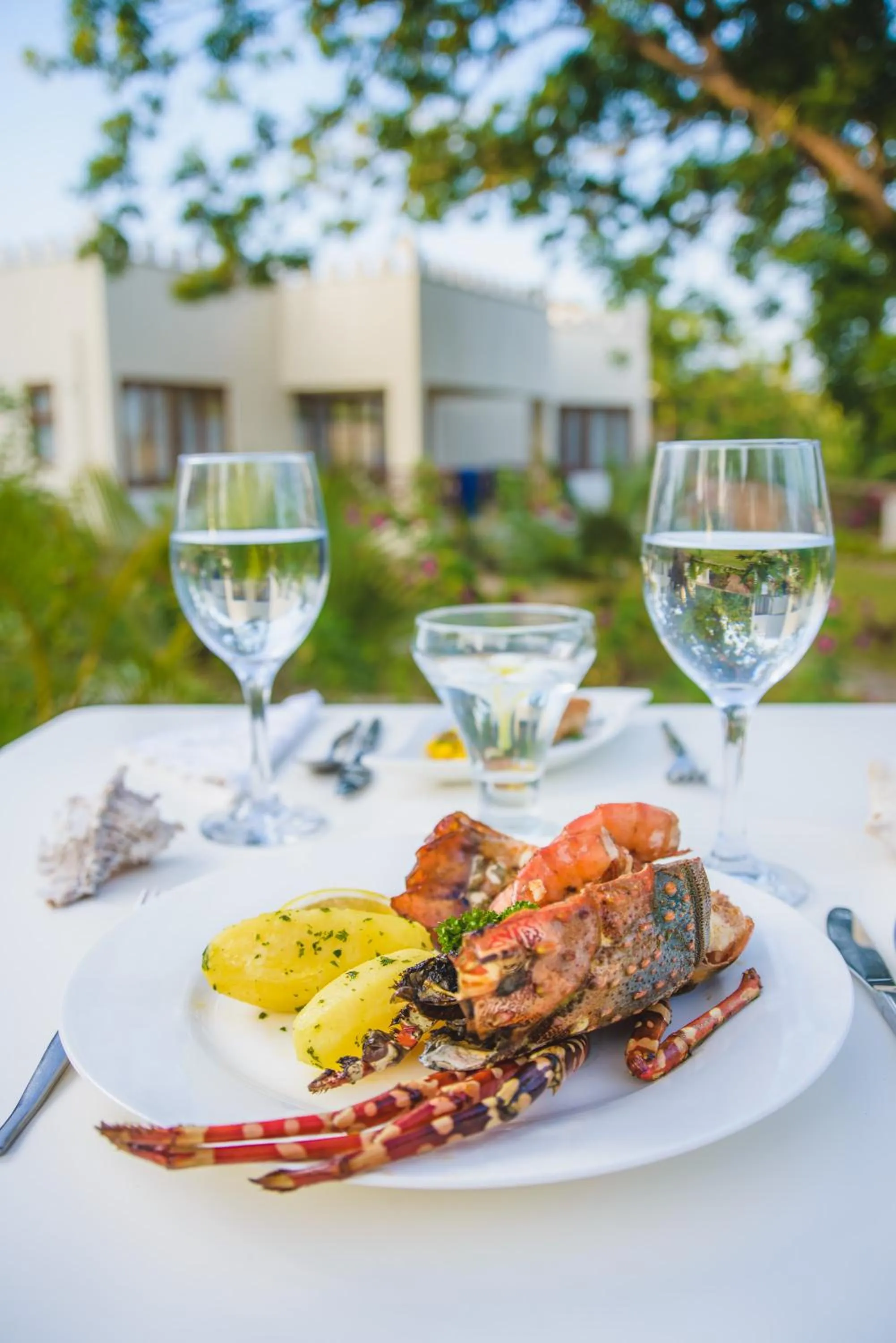 Food close-up in The Zubeida Boutique Resort