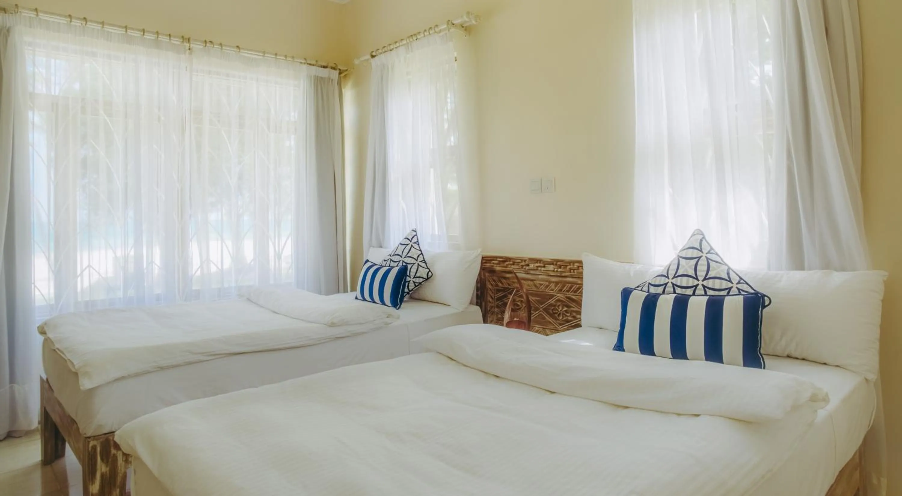 Bed in The Zubeida Boutique Resort