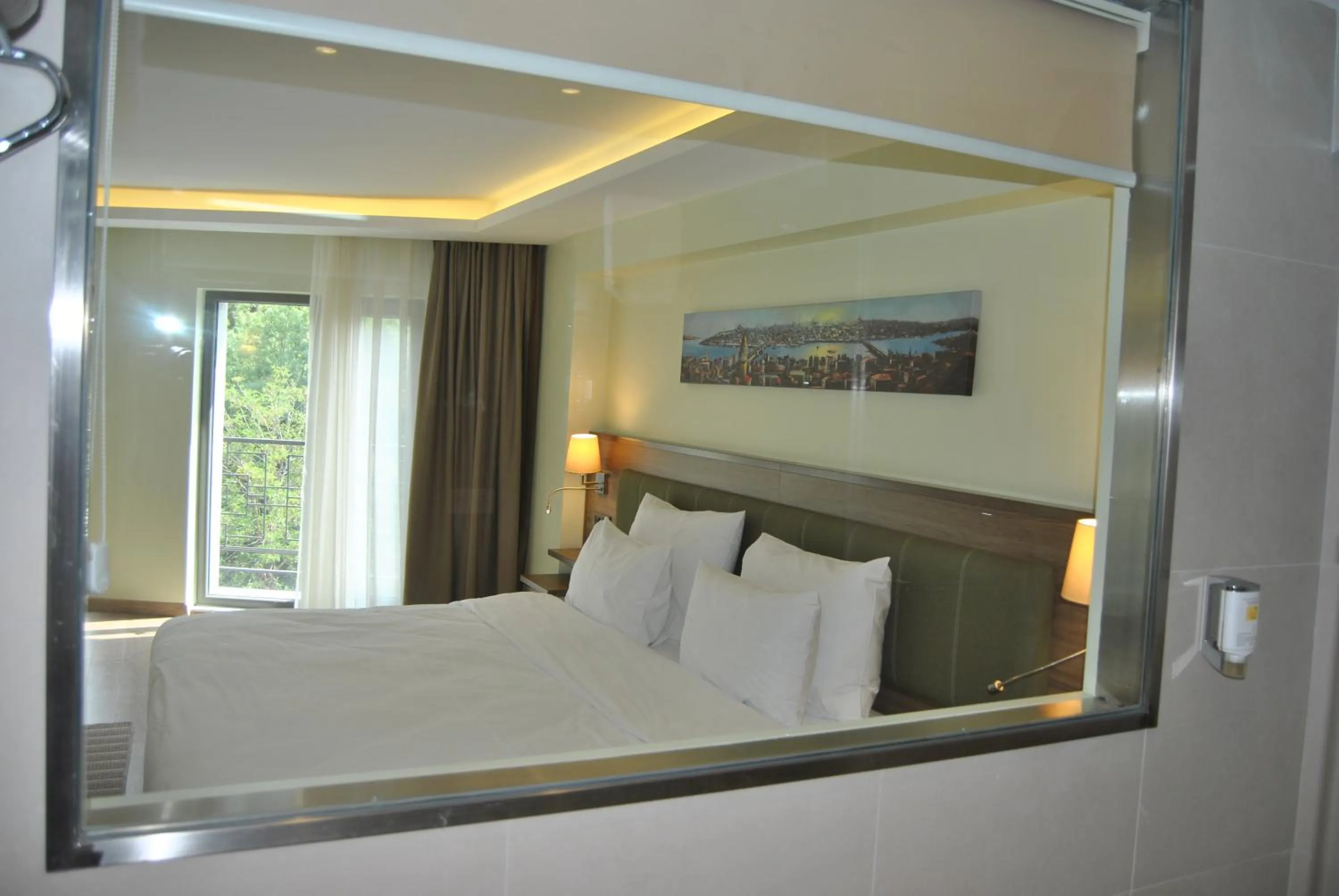 Decorative detail, Bed in Numi Hotel