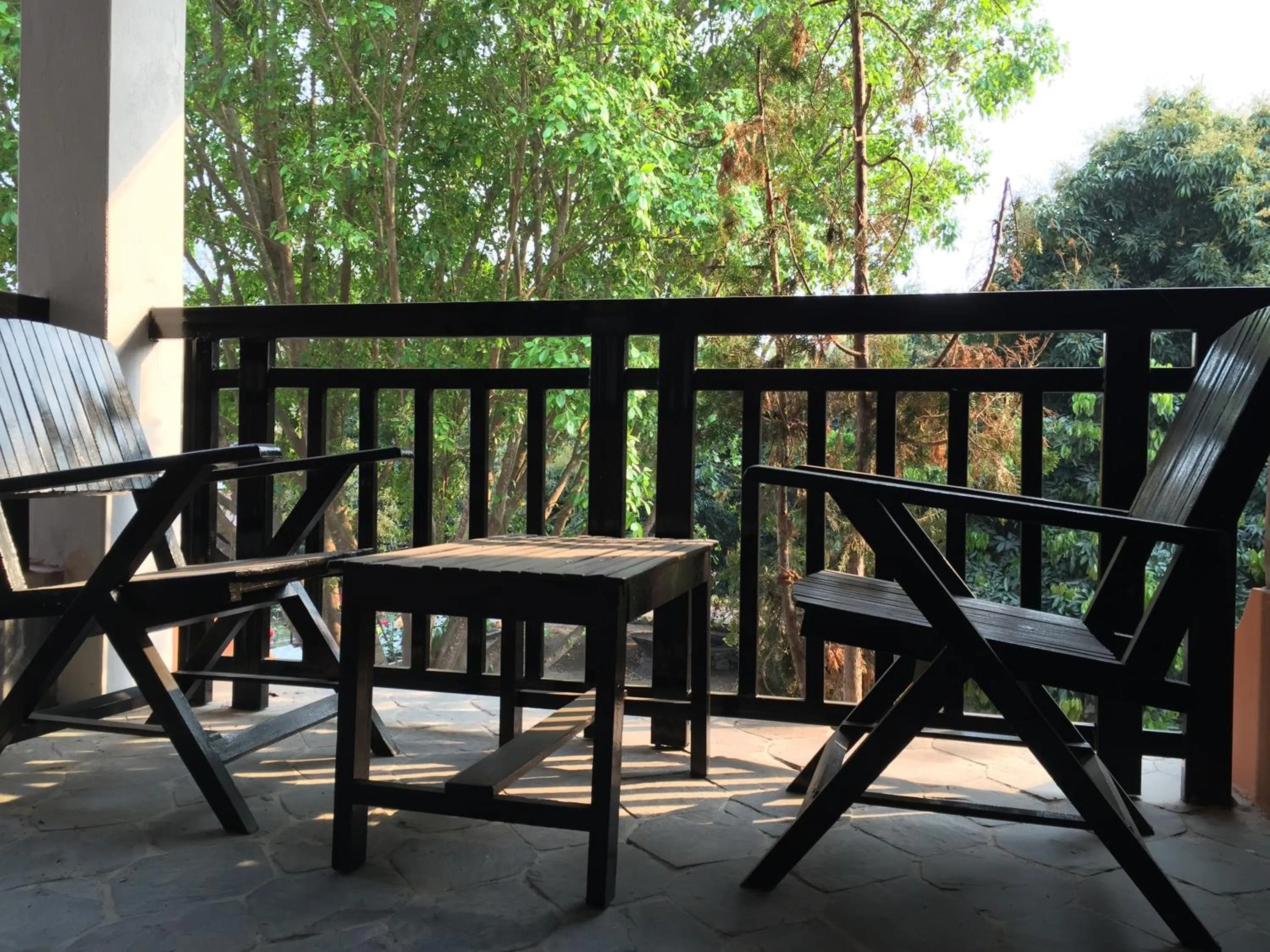 Balcony/Terrace in Chautari Garden Resort
