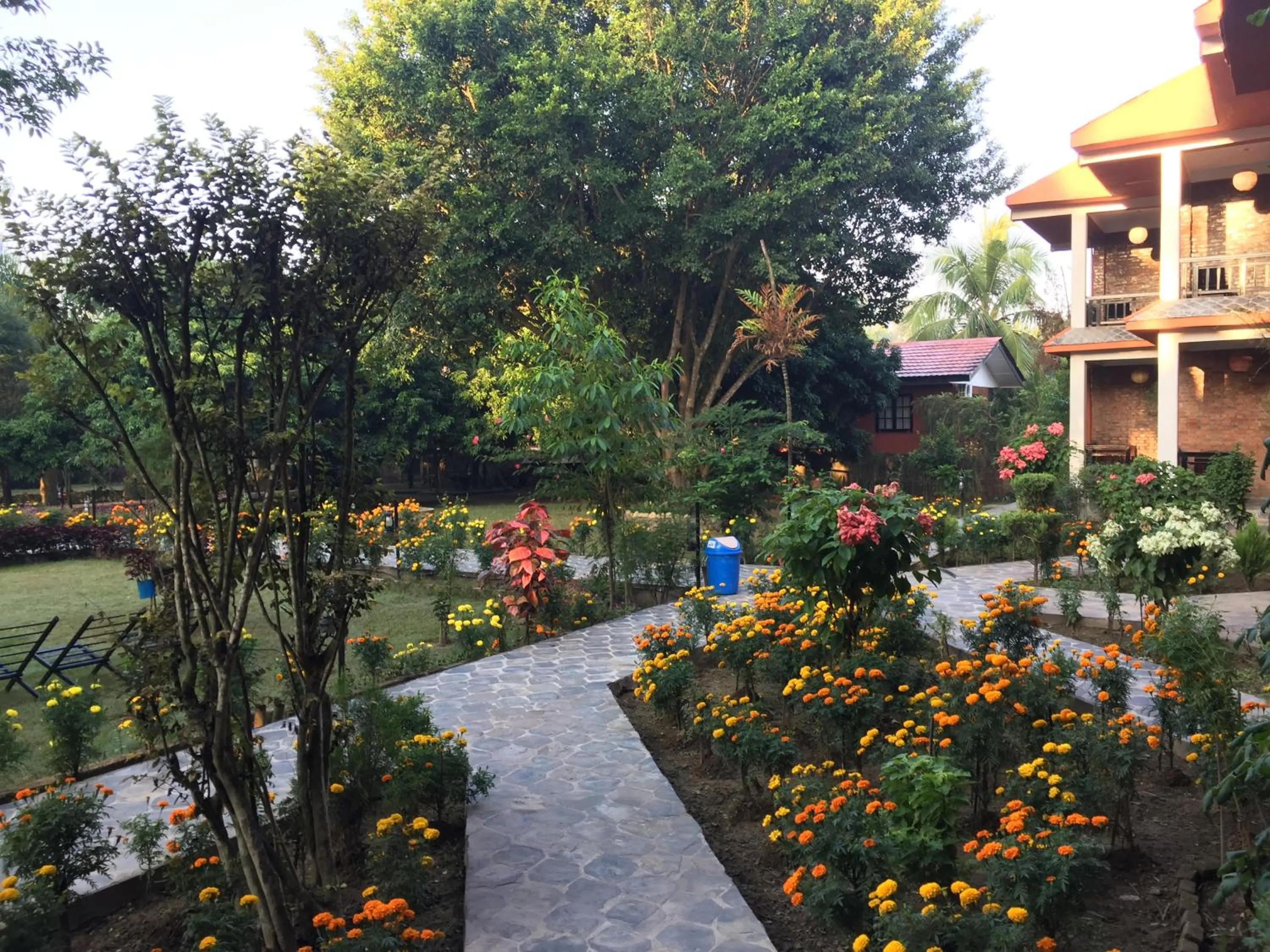 Property building in Chautari Garden Resort