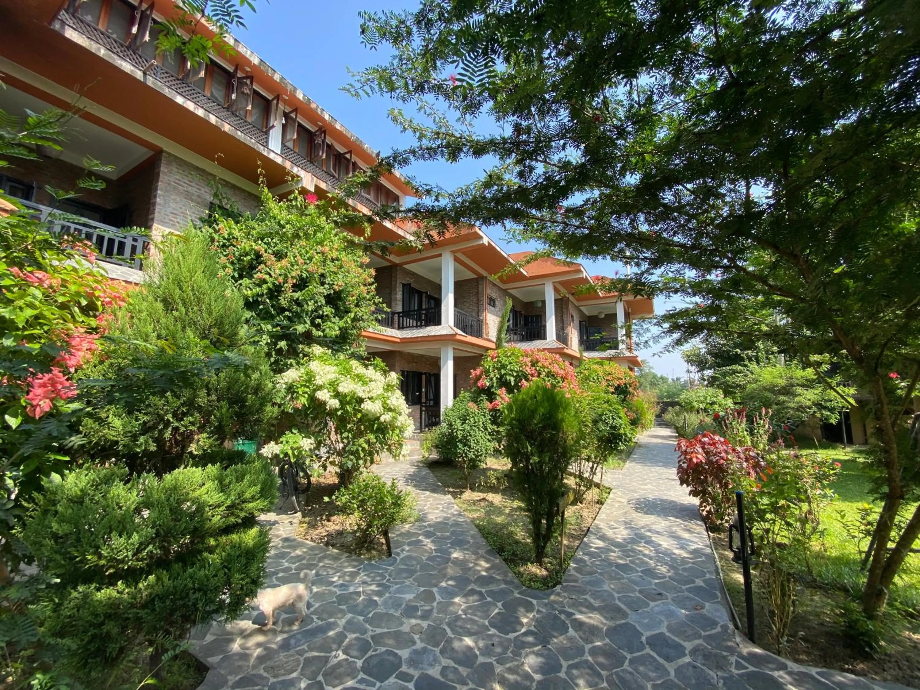 Property building in Chautari Garden Resort