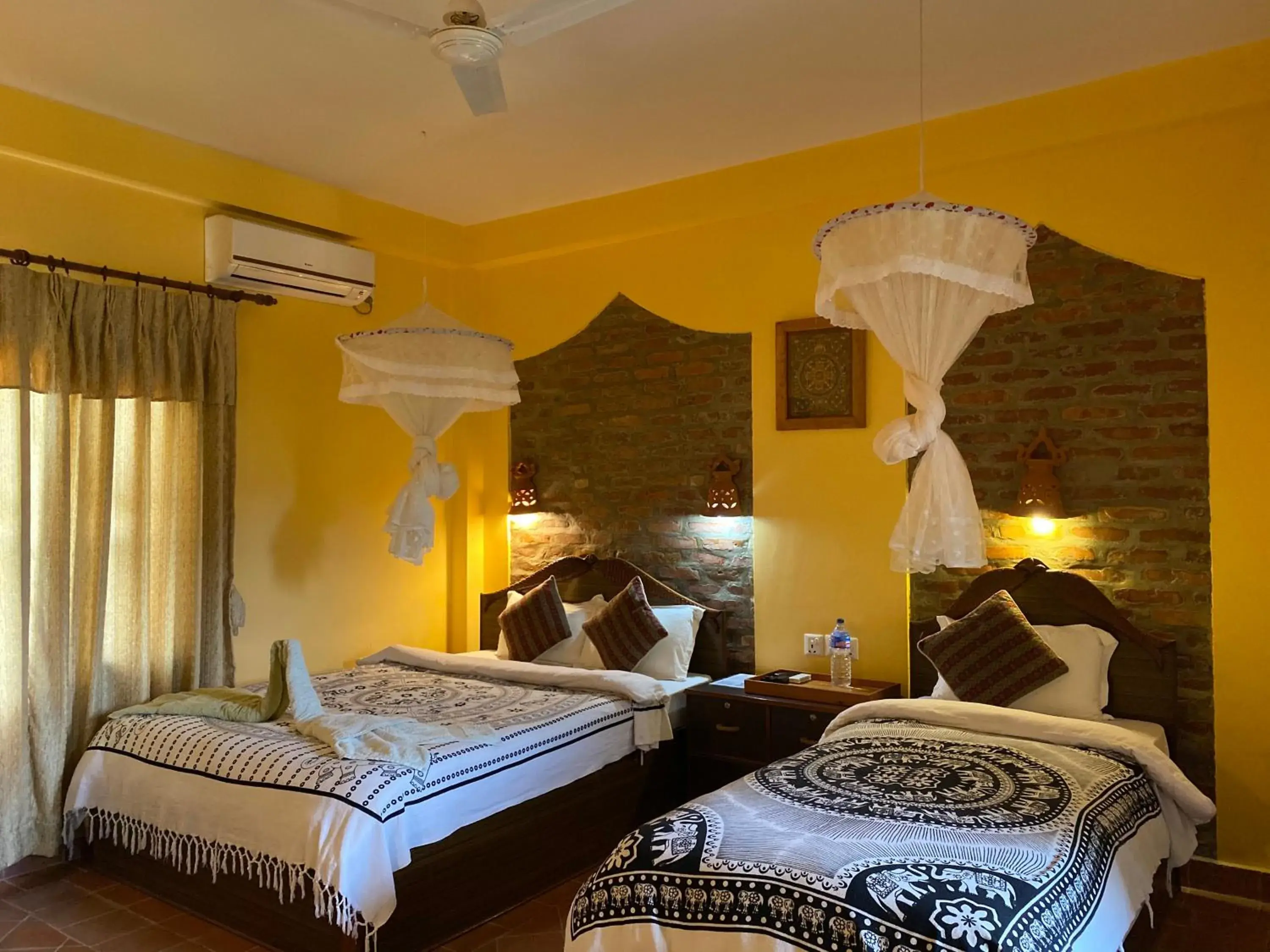 Deluxe Double Room with Extra Bed - single occupancy in Chautari Garden Resort Deluxe Double Room with Extra Bed - single occupancy in Chautari Garden Resort