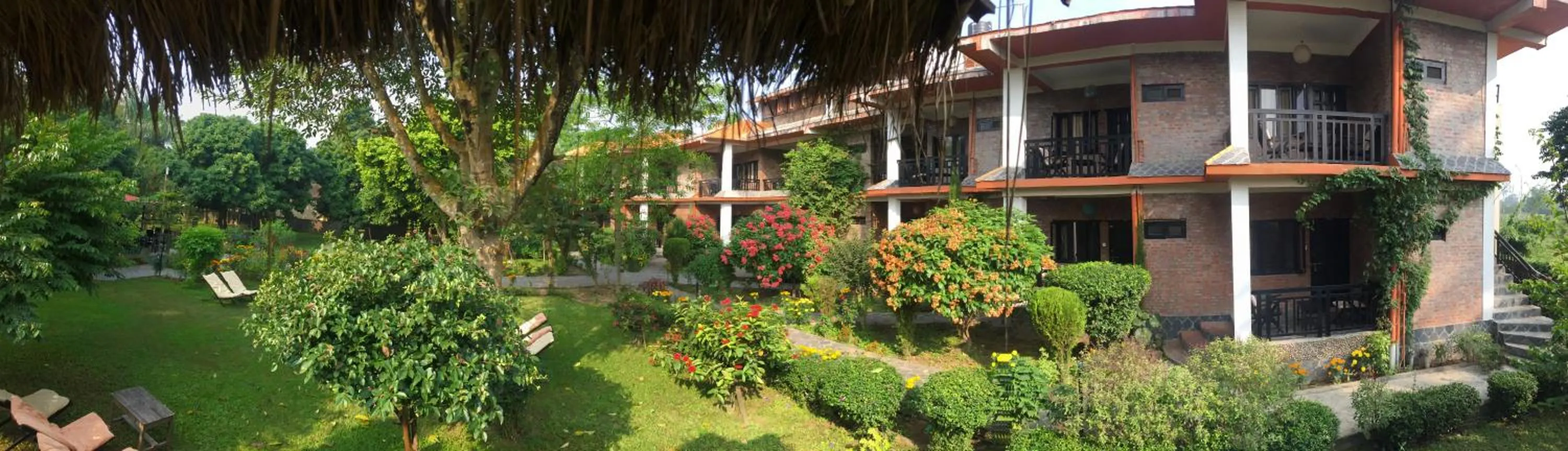 Property building in Chautari Garden Resort