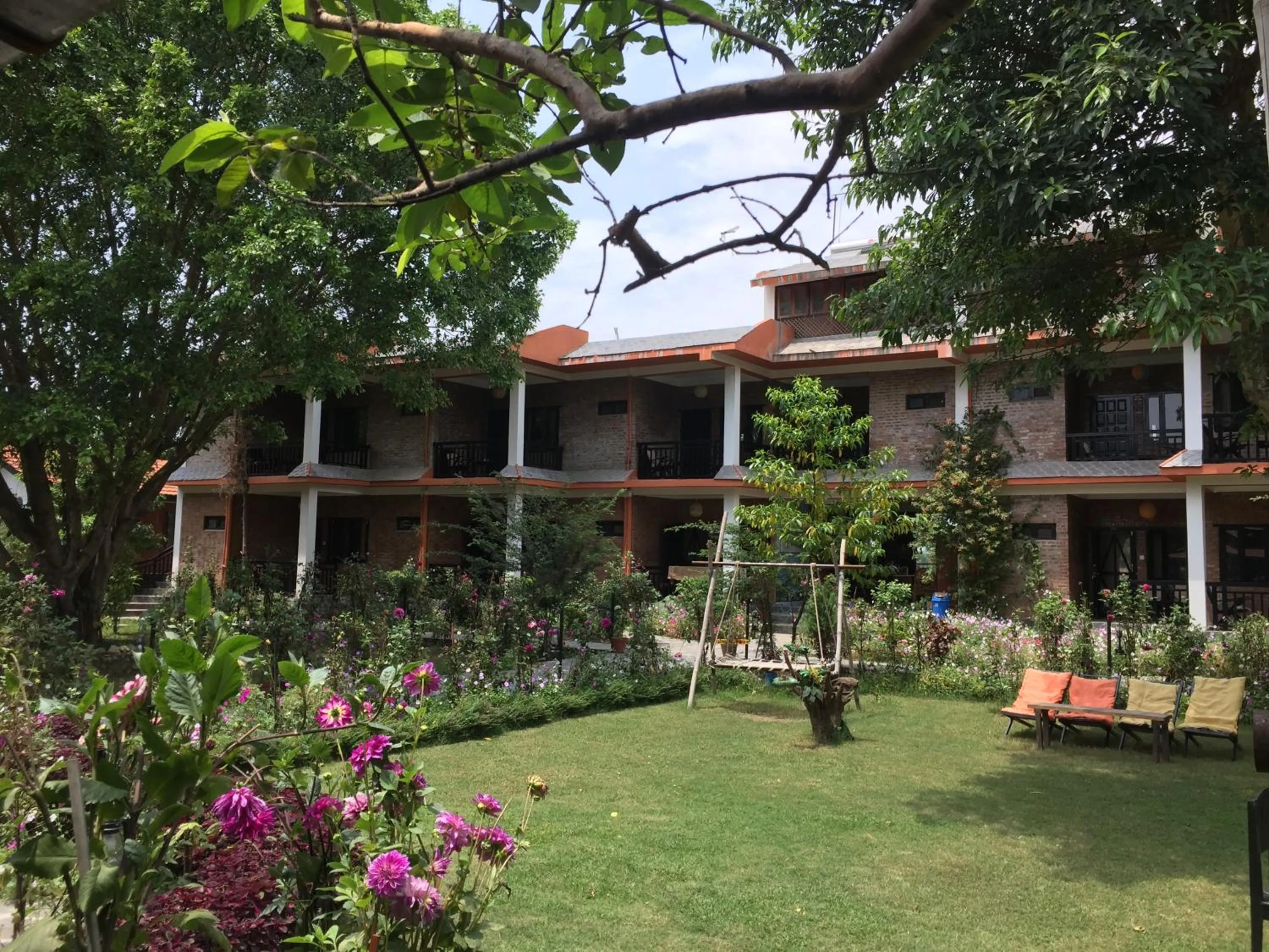 Property building in Chautari Garden Resort