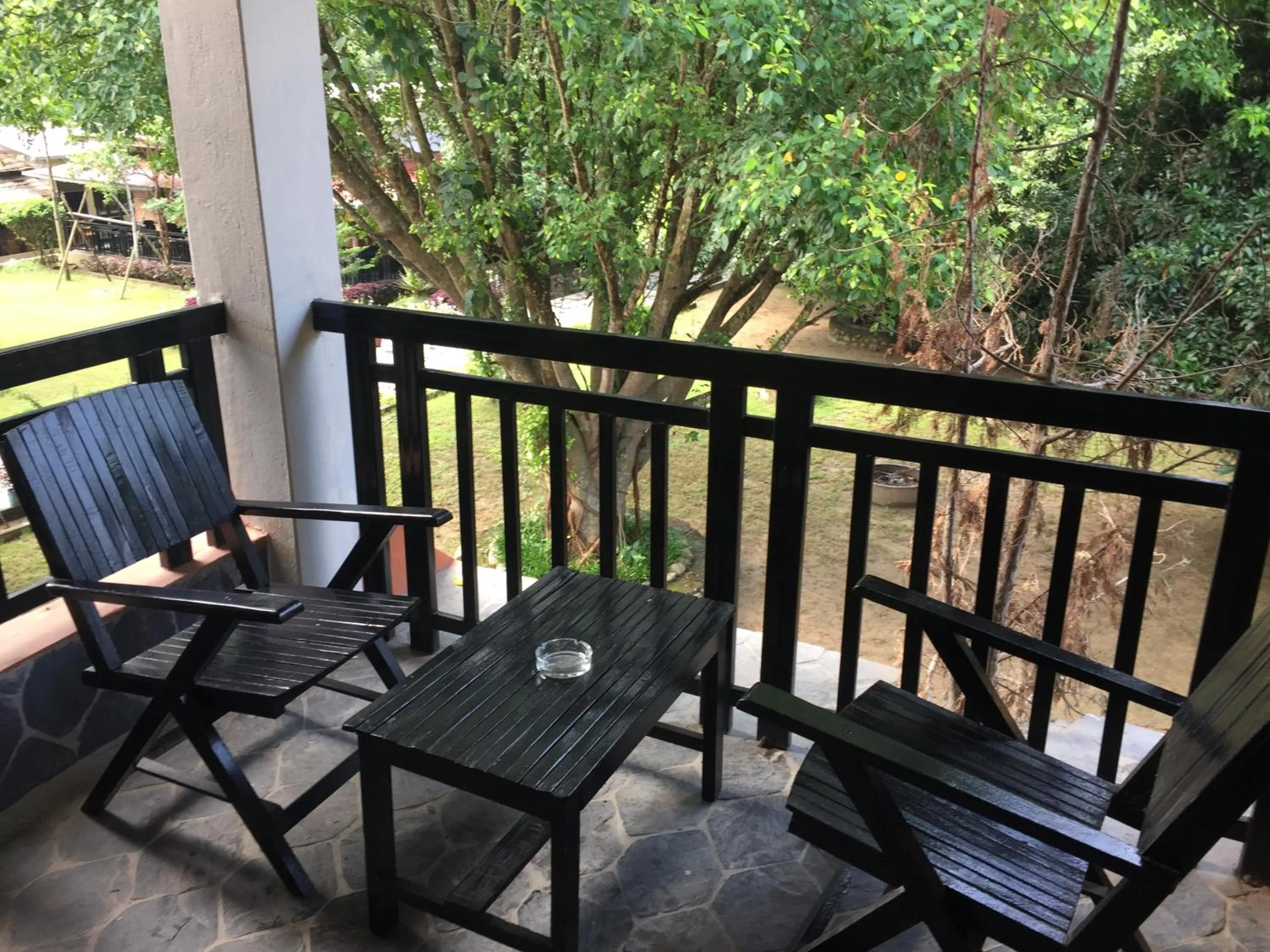 Balcony/Terrace in Chautari Garden Resort