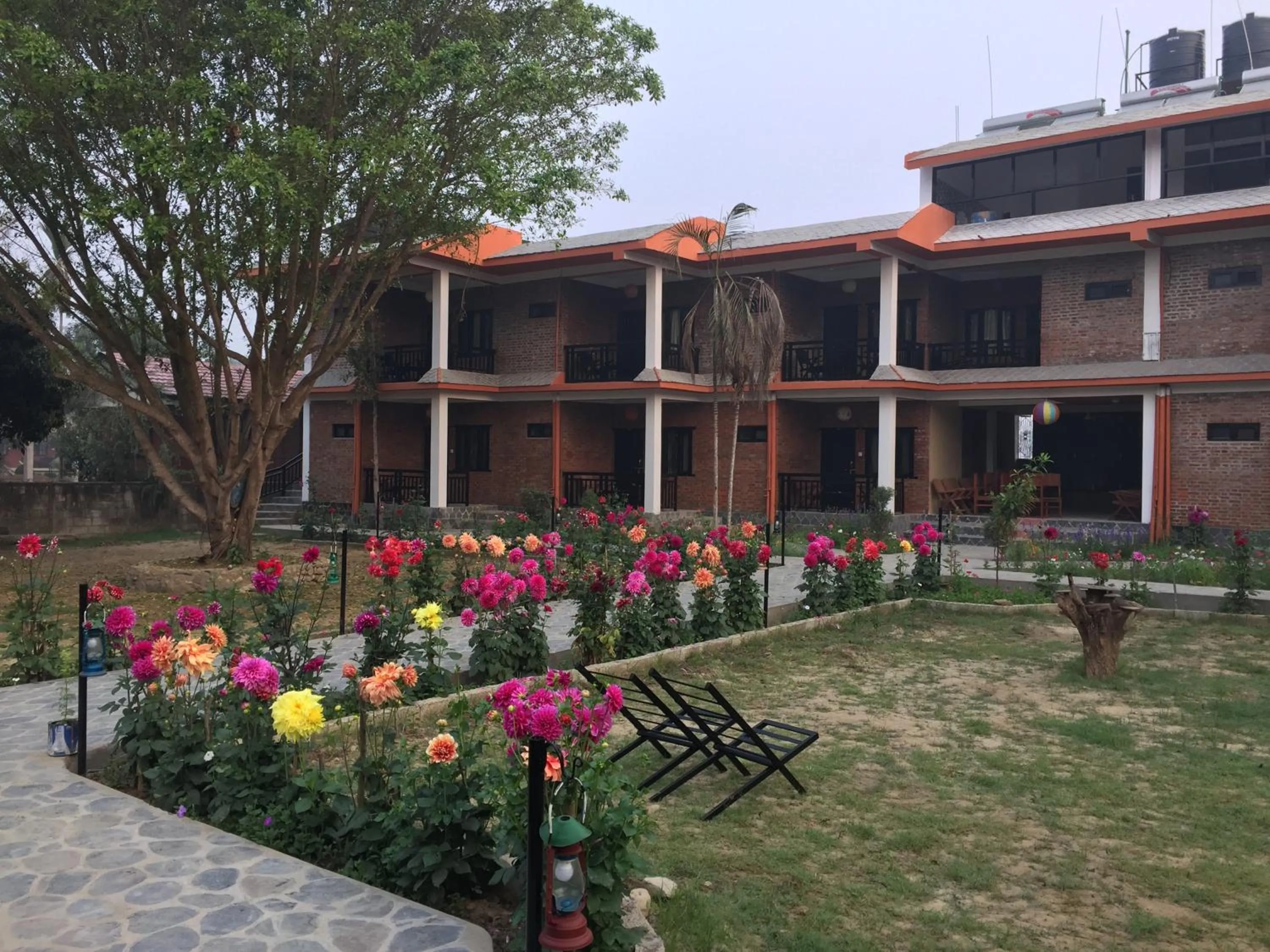 Garden in Chautari Garden Resort