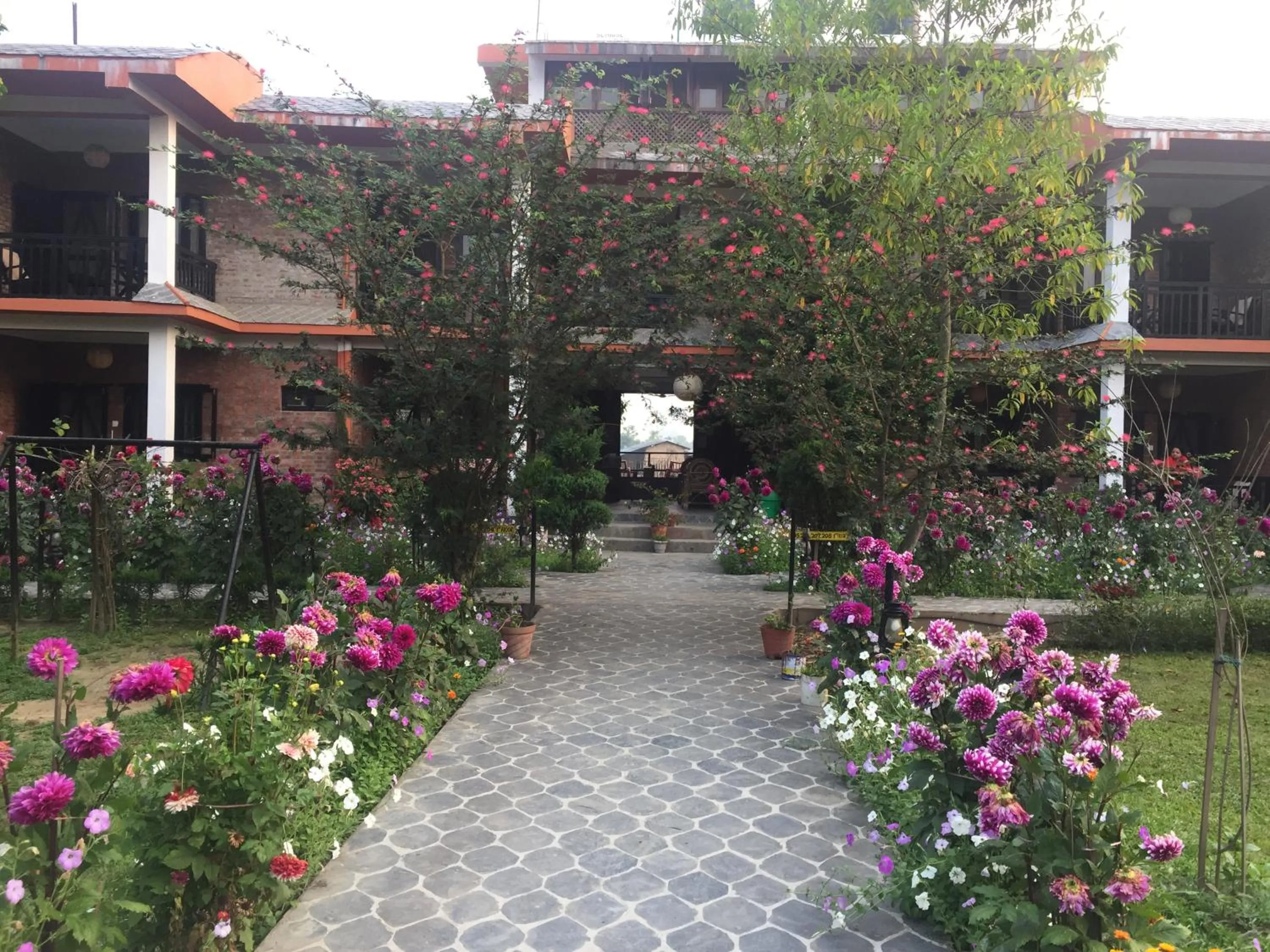 Property building in Chautari Garden Resort