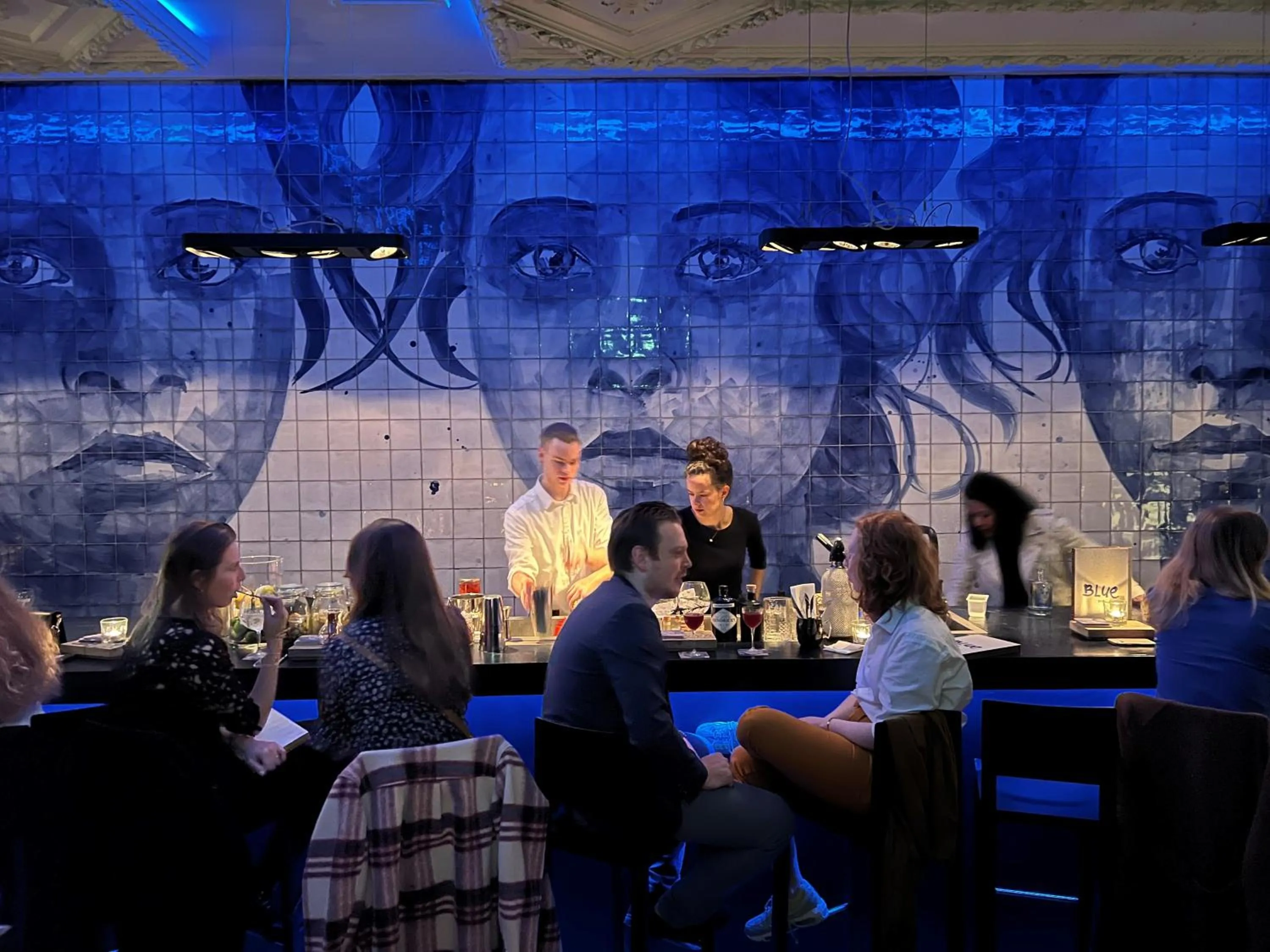 Lounge or bar in Boutique Hotel Blue - Quality Lodgings