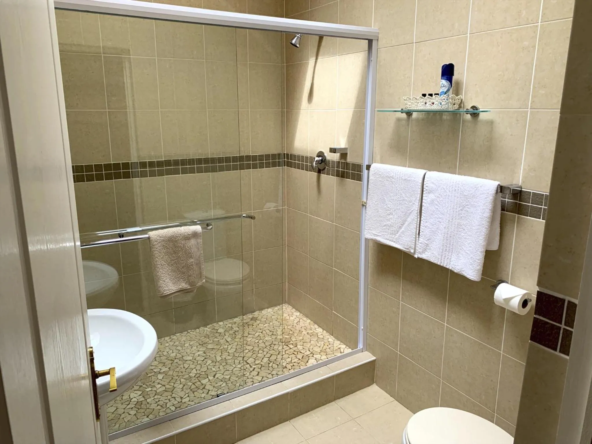 Shower in Almost Heaven