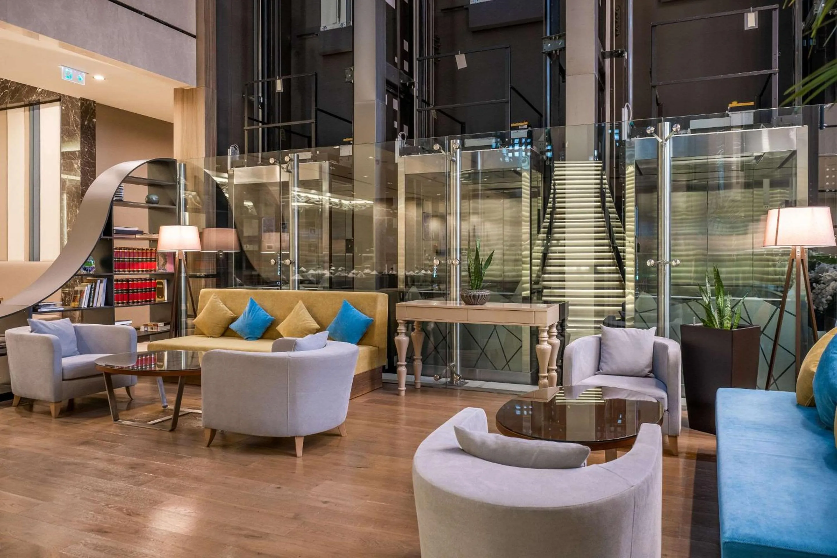 Lobby or reception in Clarion Hotel Golden Horn