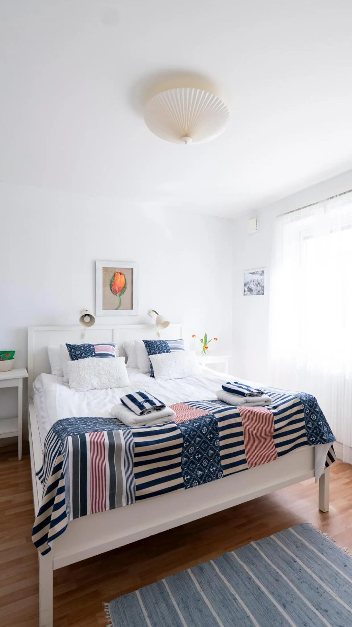 Bed in Pensionat Strandgården