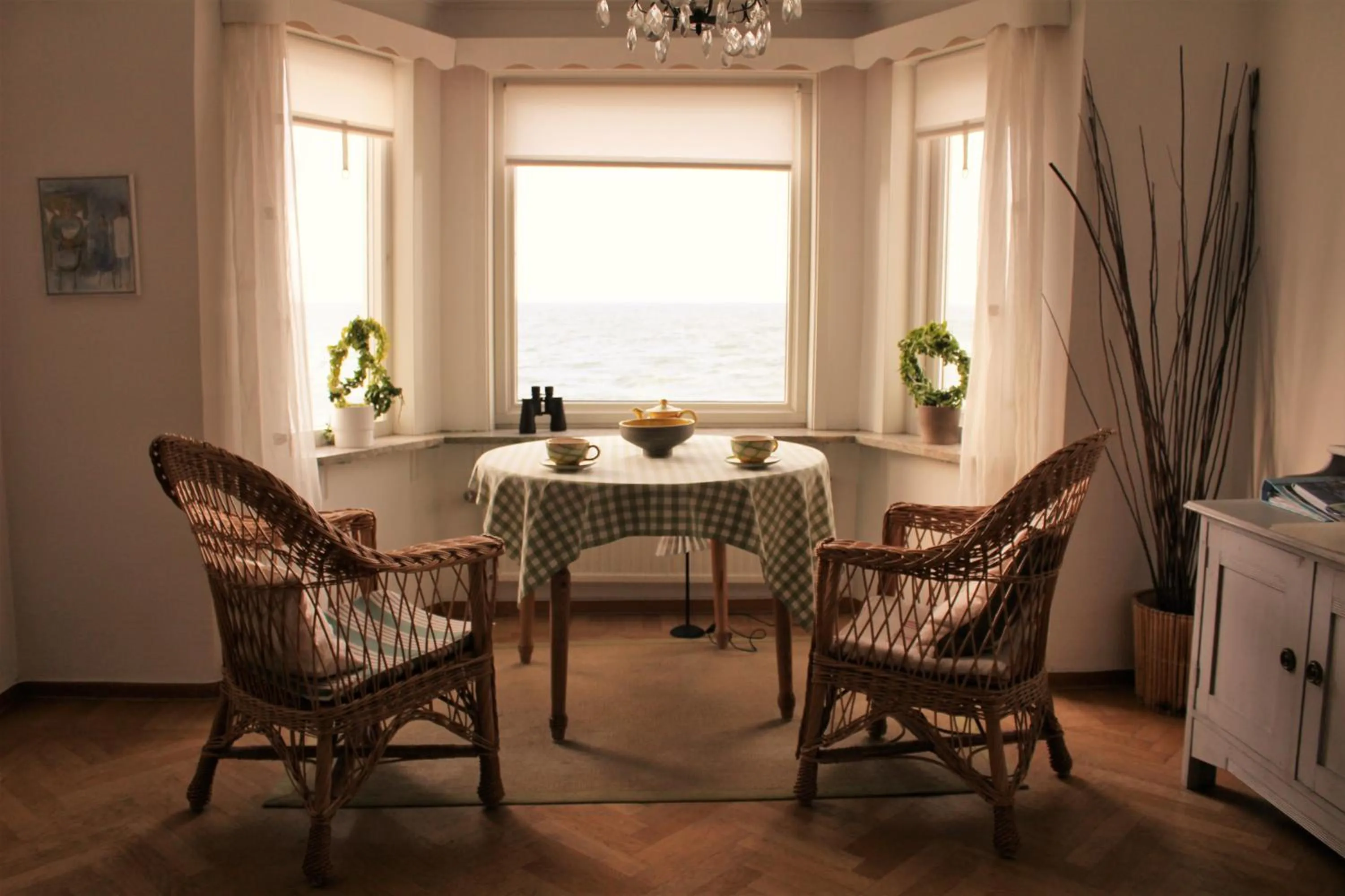 Seating area in Pensionat Strandgården