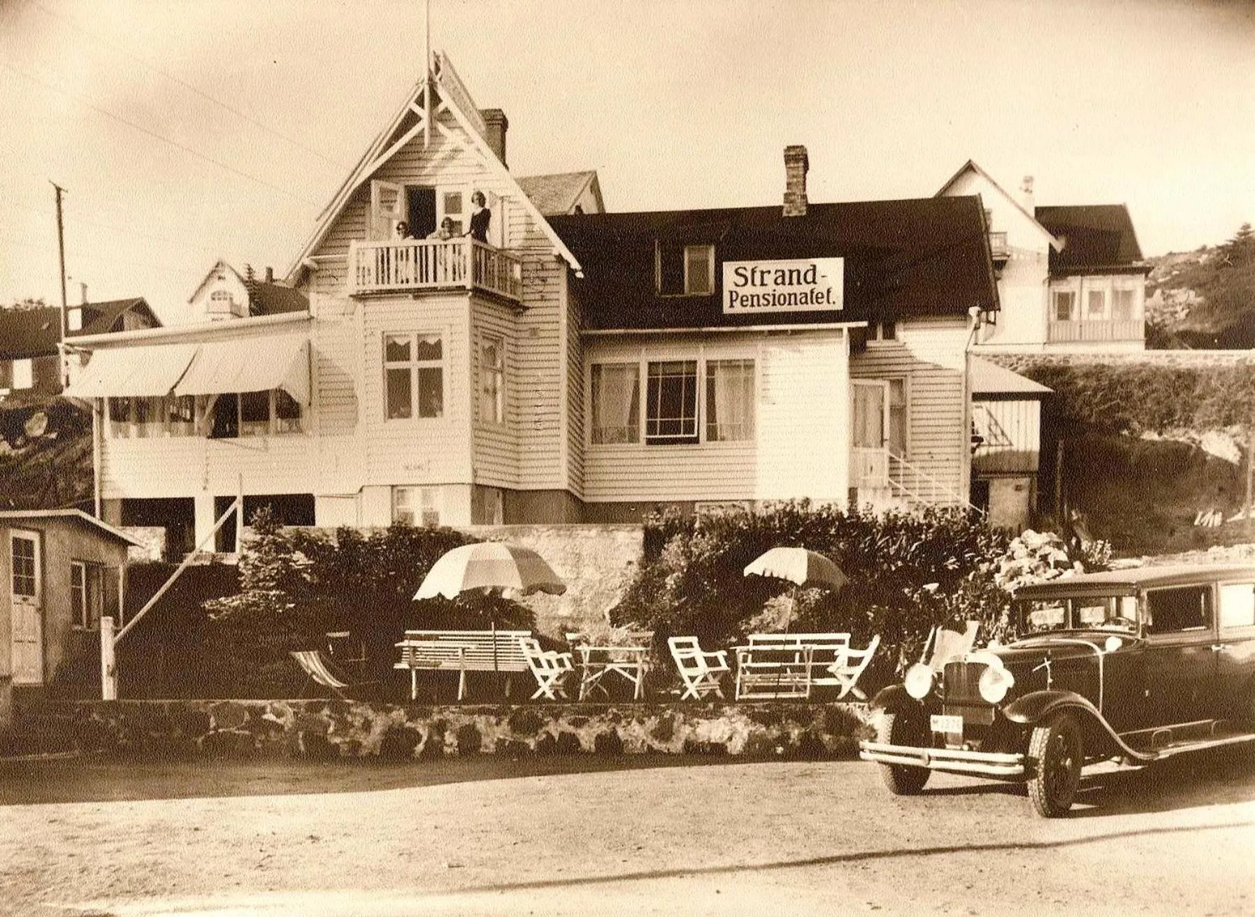 Property building in Pensionat Strandgården