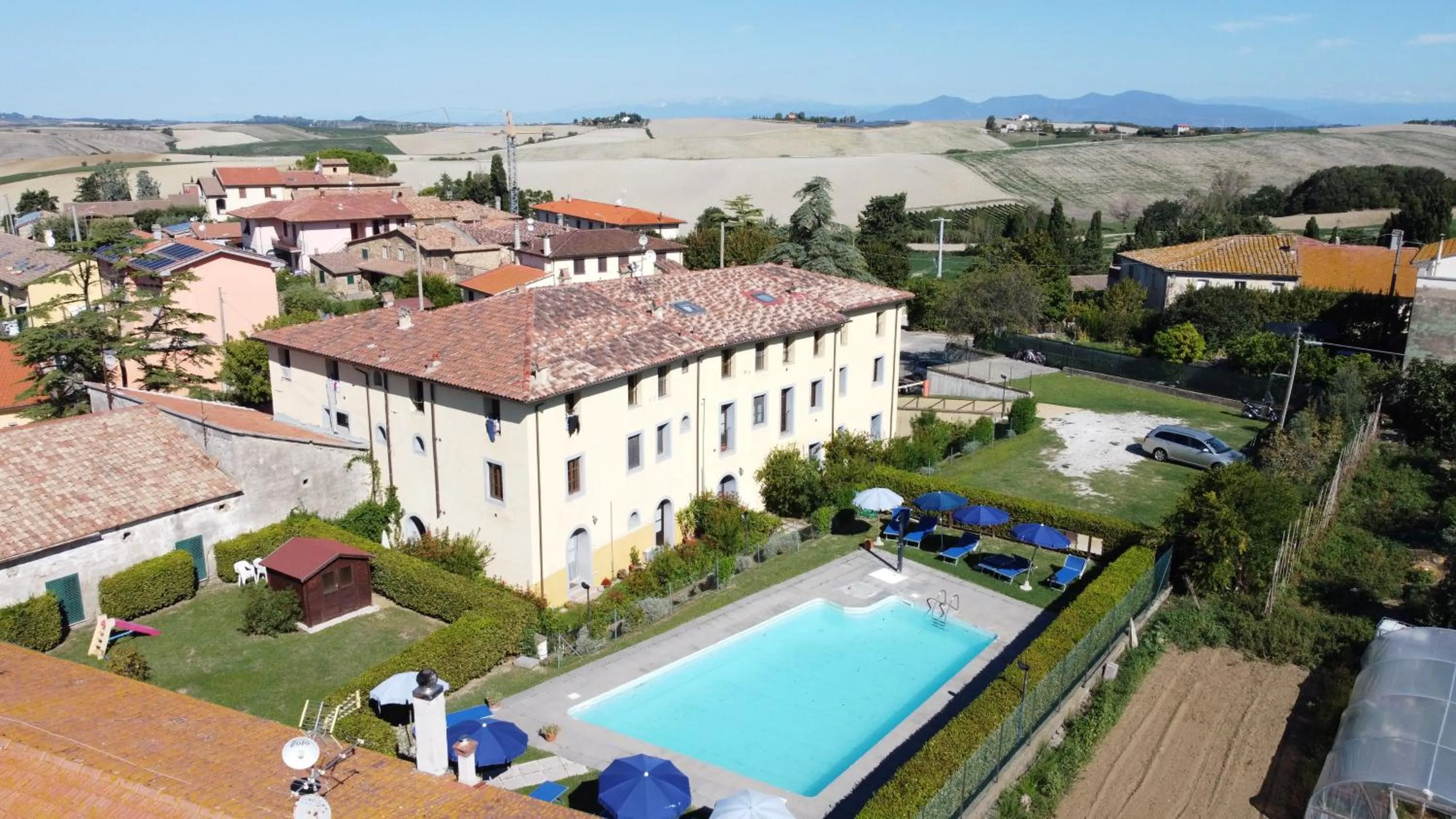 Bird's eye view in Residence Giuly Rosselmini