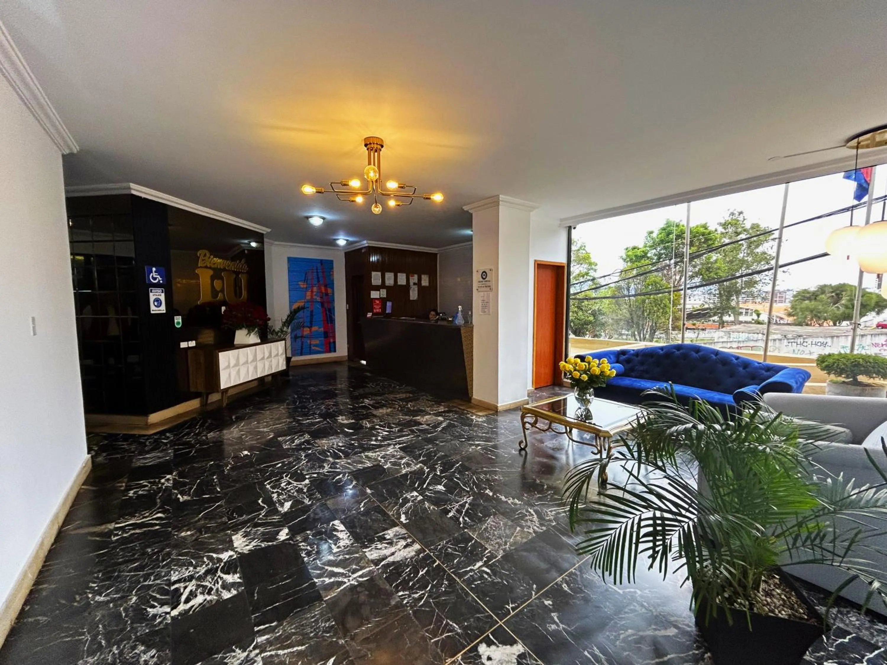 Lobby or reception in Stanford Suites Hotel