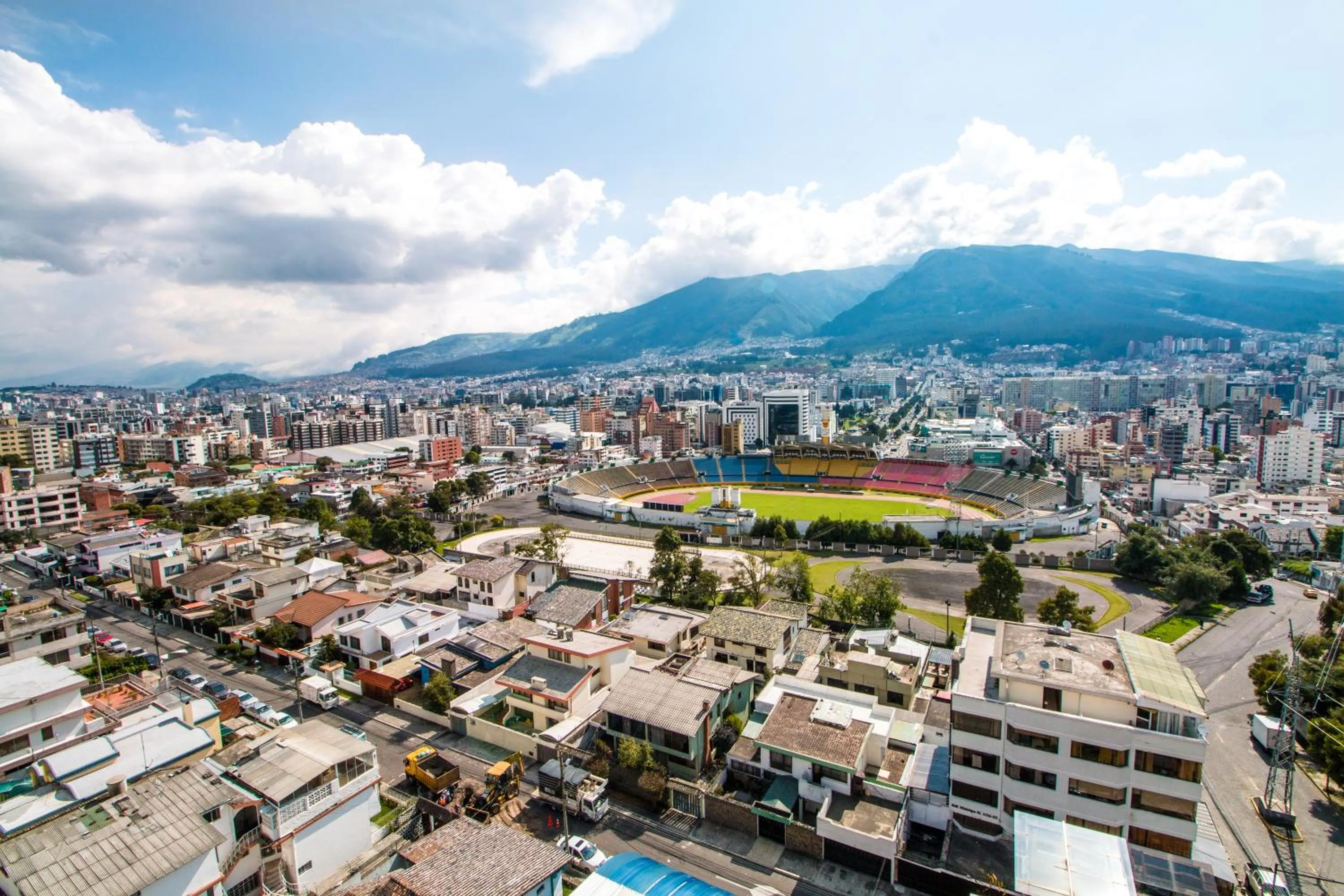 Bird's eye view in Stanford Suites Hotel