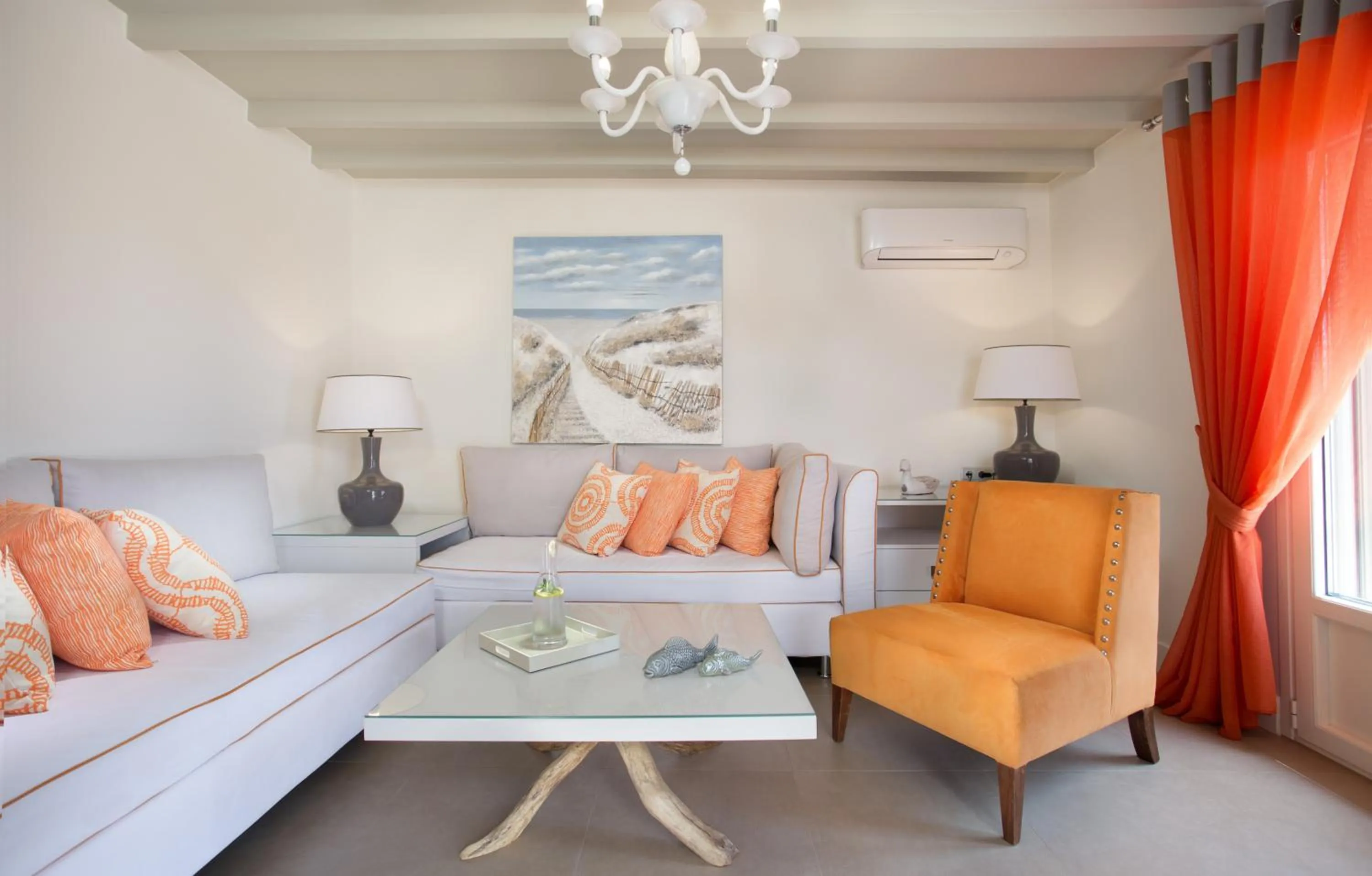 Living room, Bed in Mareggio Exclusive Residences & Suites