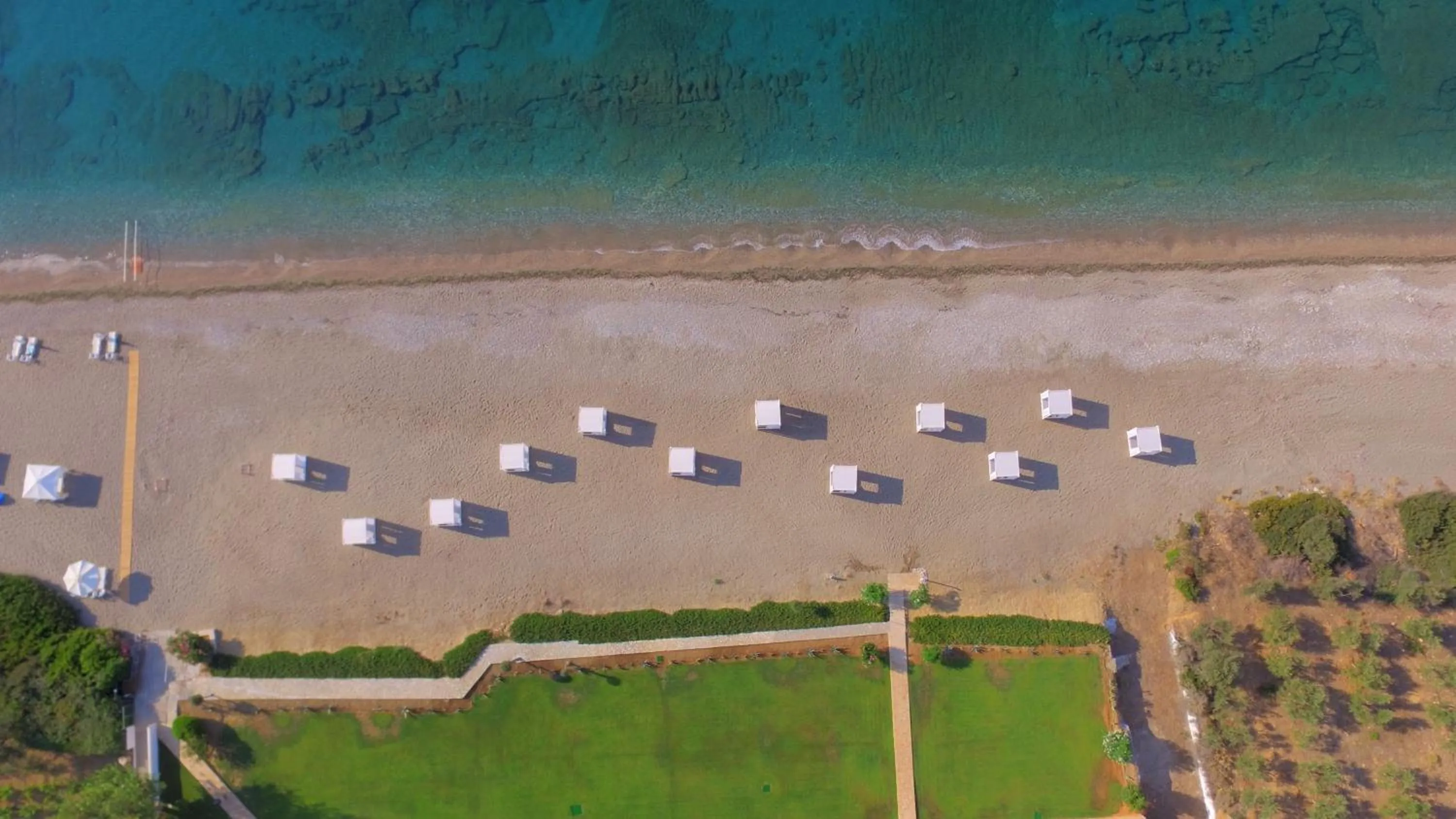 Bird's eye view in Mareggio Exclusive Residences & Suites