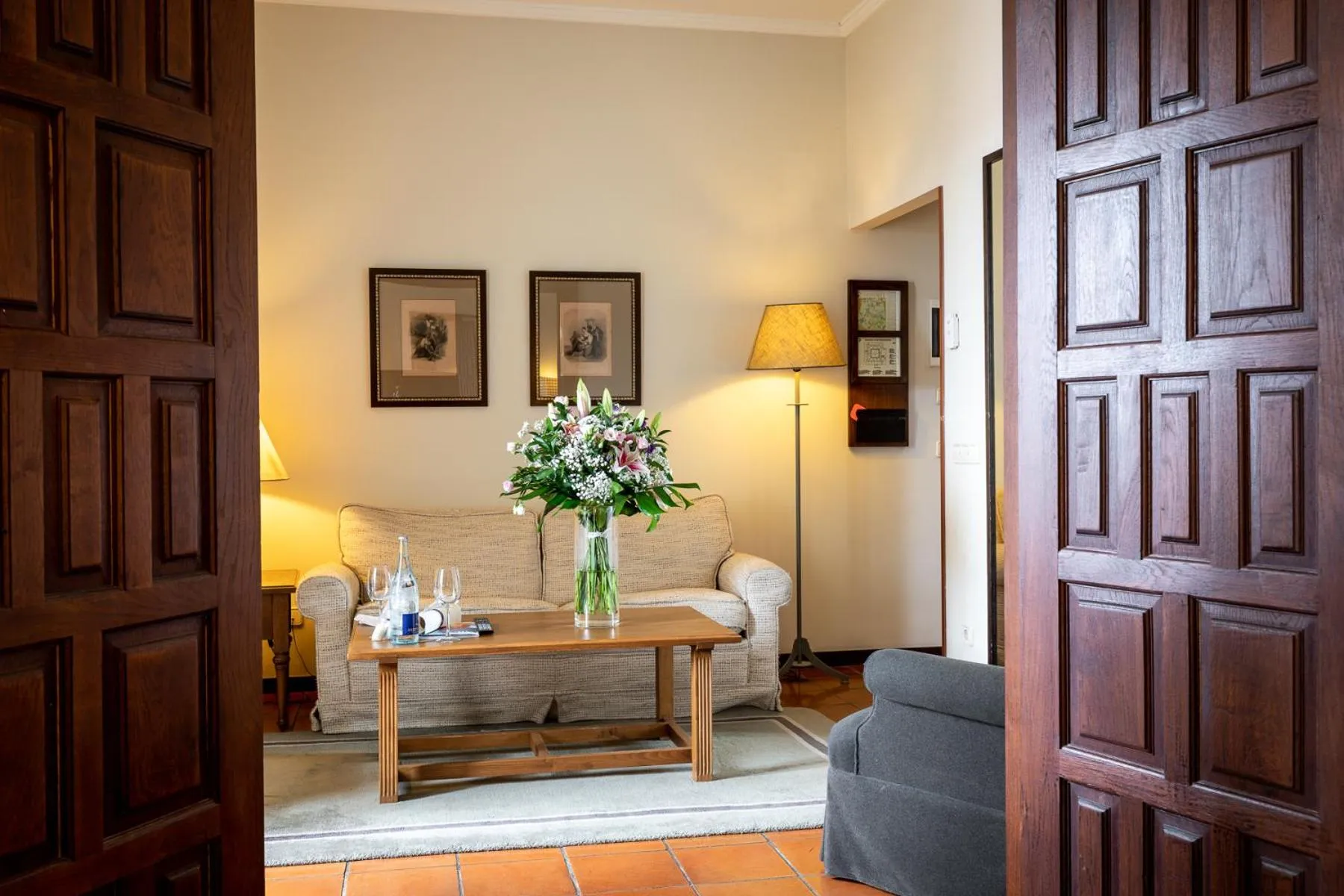 Living room in Parador de Monforte de Lemos